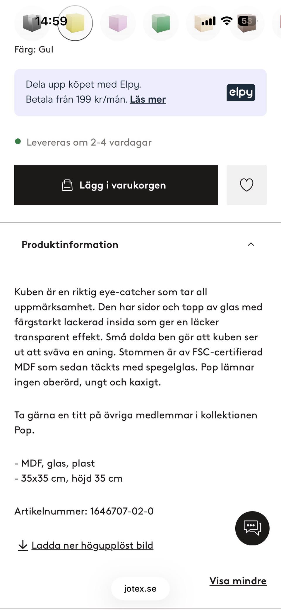 Galleribild