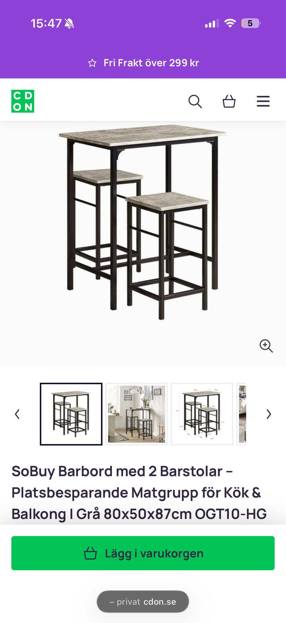 Galleribild