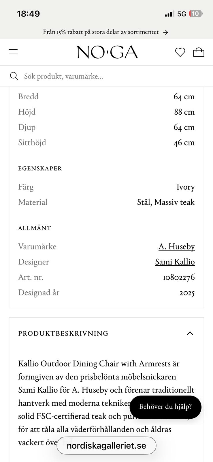 Galleribild