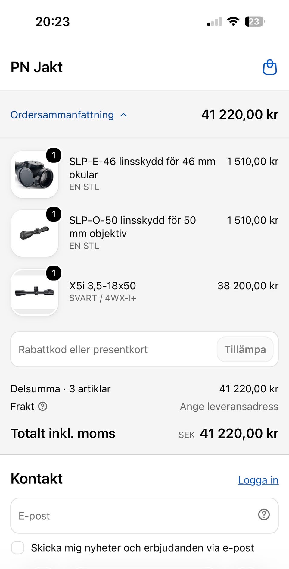 Galleribild