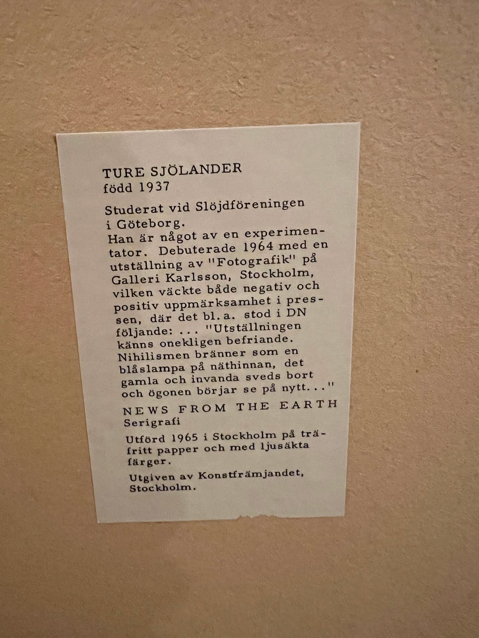 Galleribild