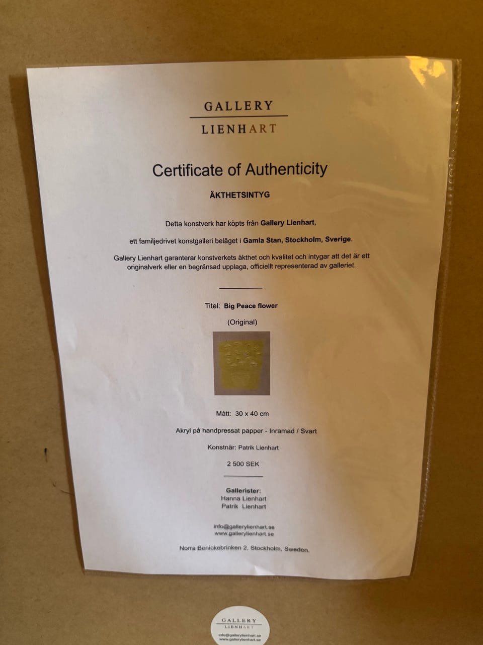 Galleribild
