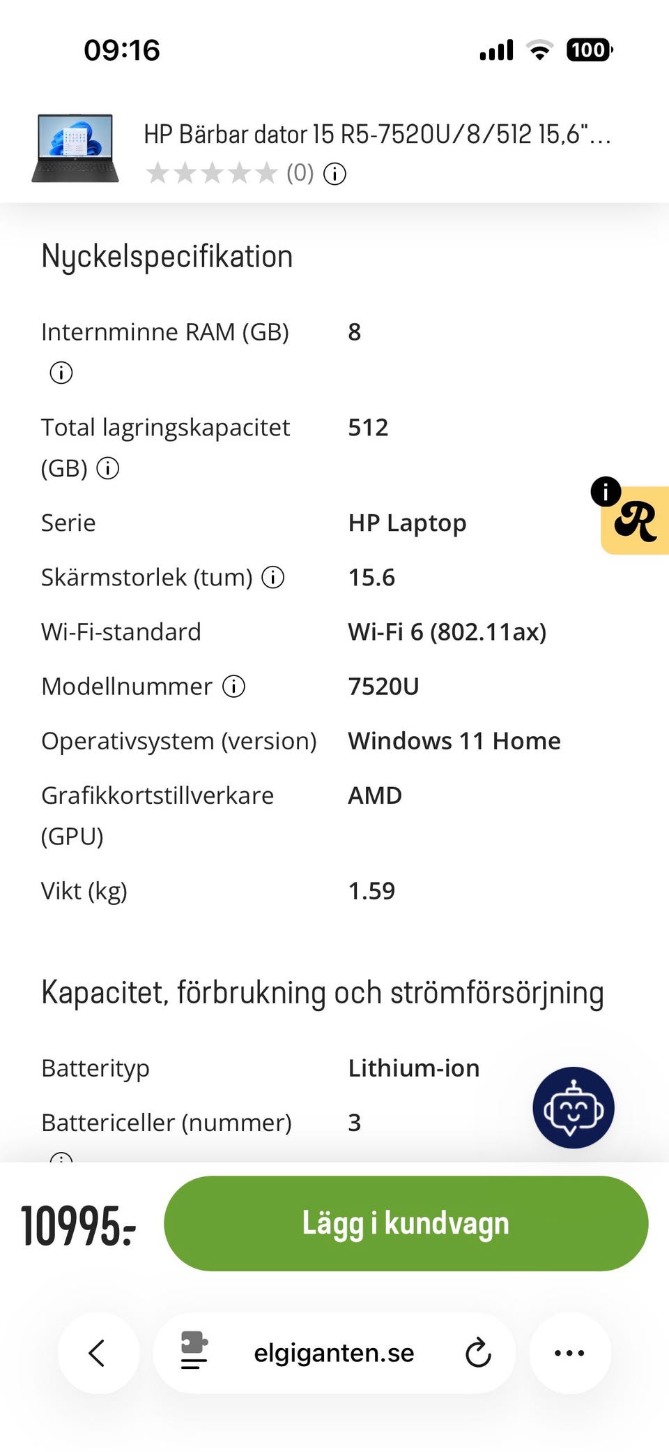 Galleribild