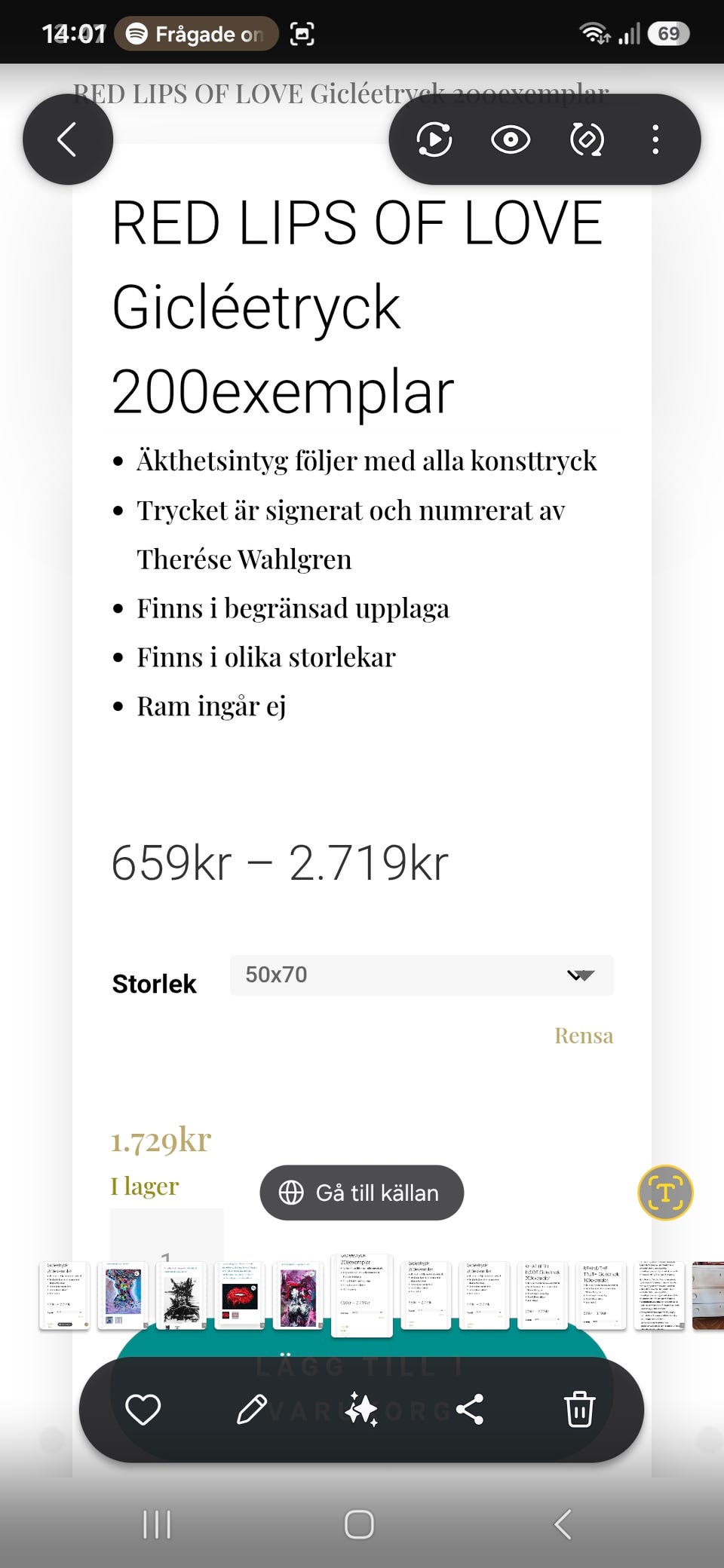 Galleribild