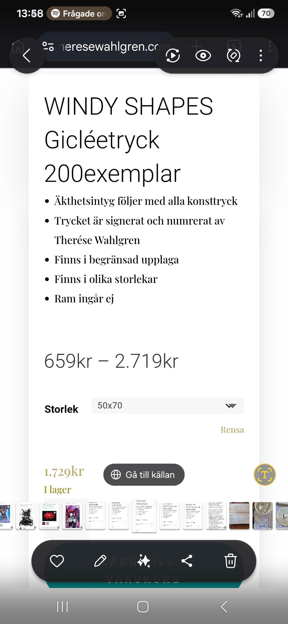 Galleribild