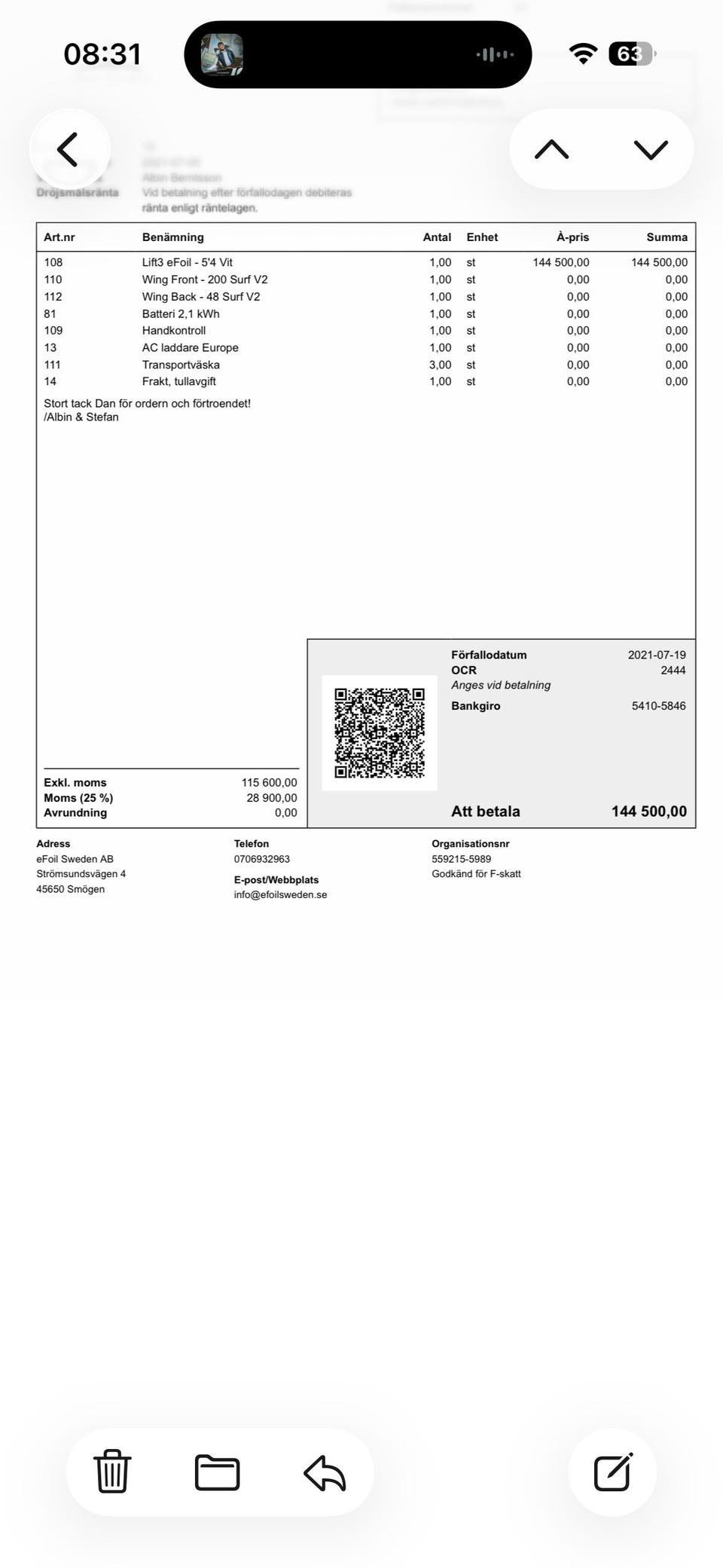 Galleribild