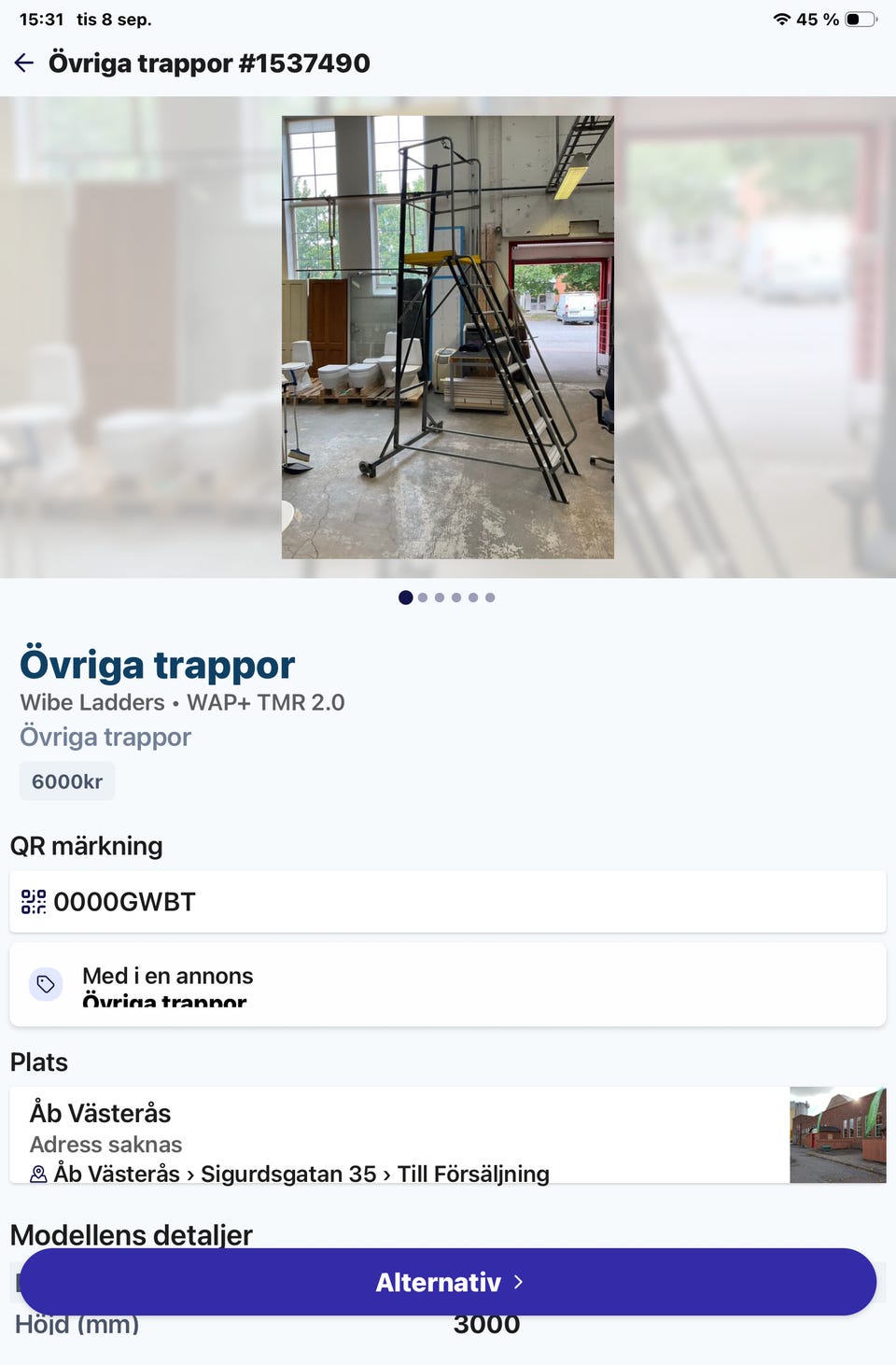 Galleribild