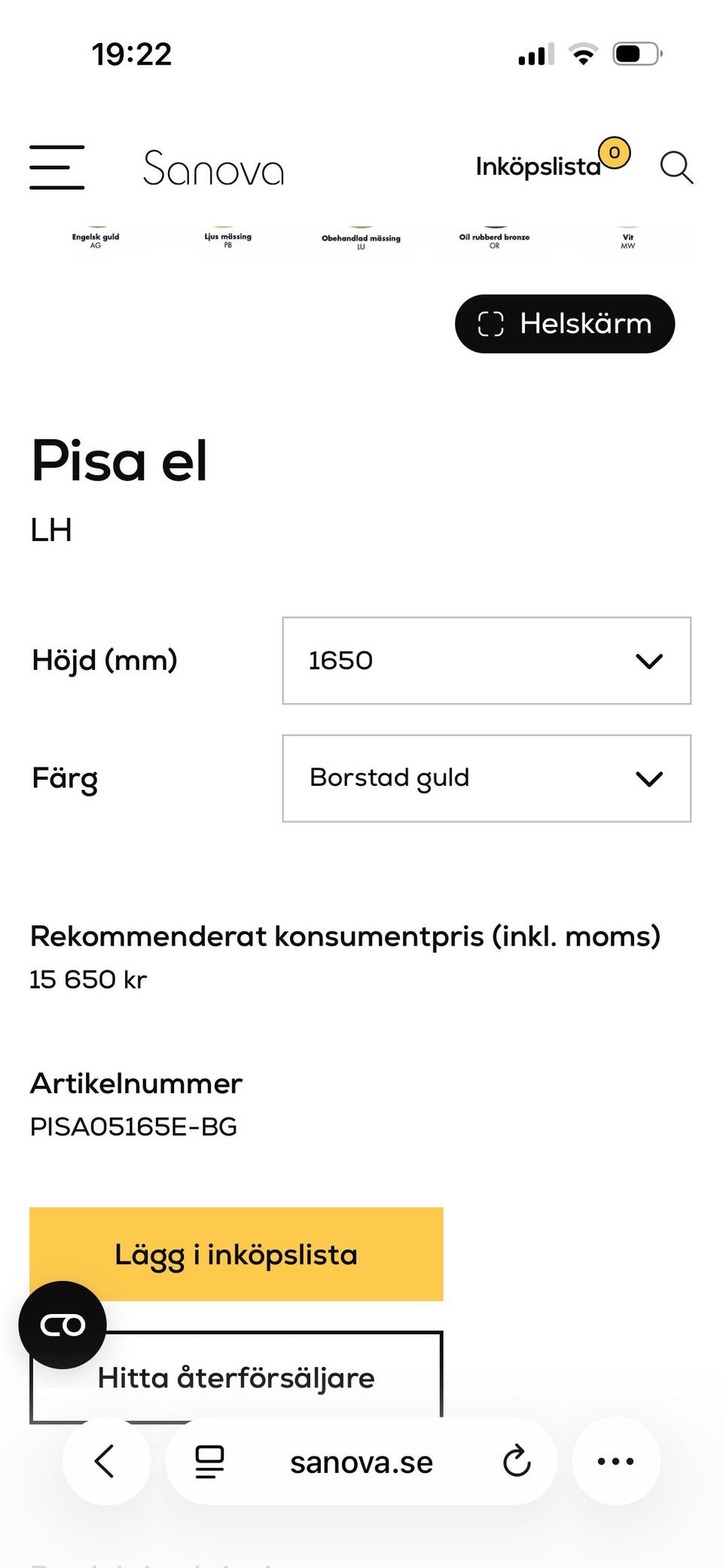 Galleribild