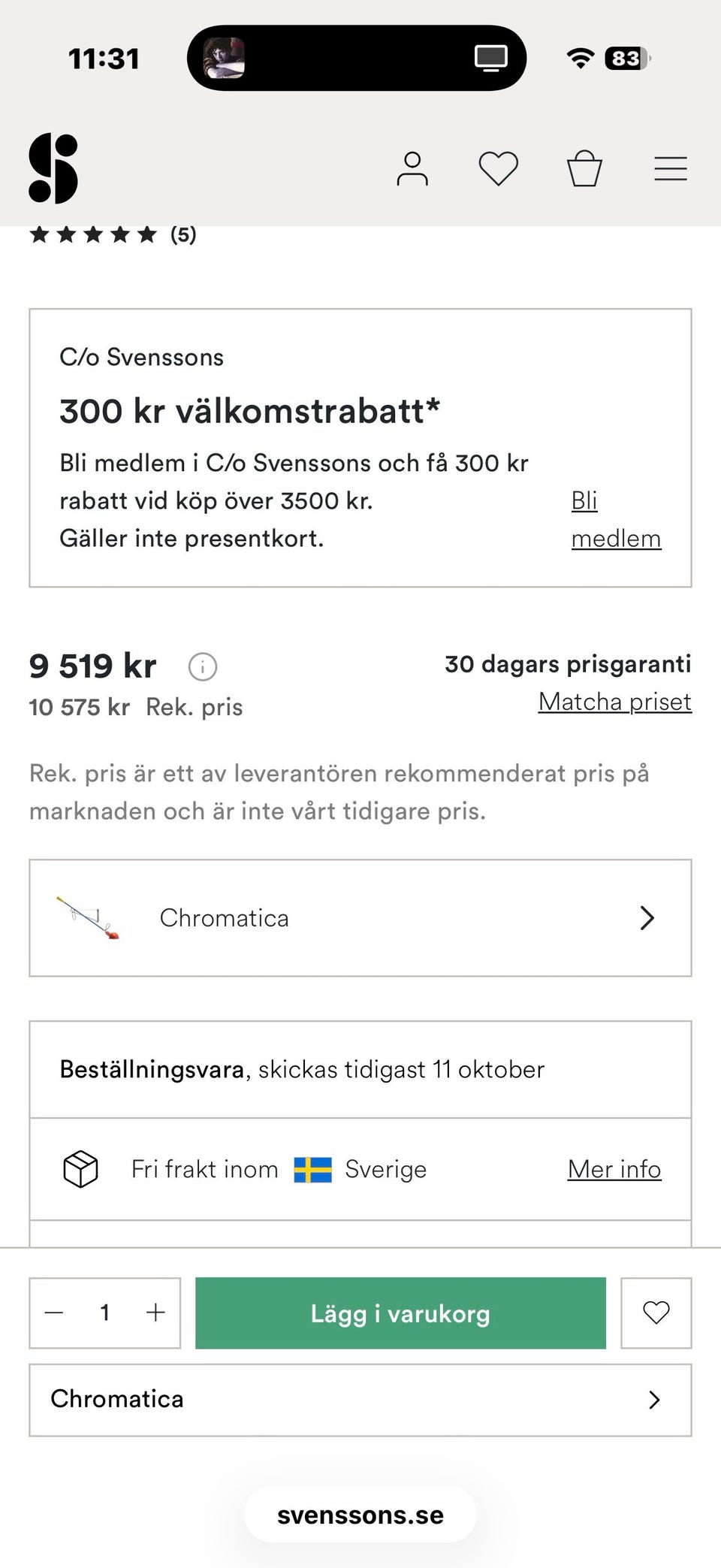 Galleribild