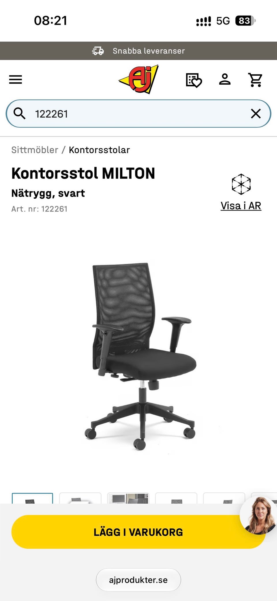 Galleribild