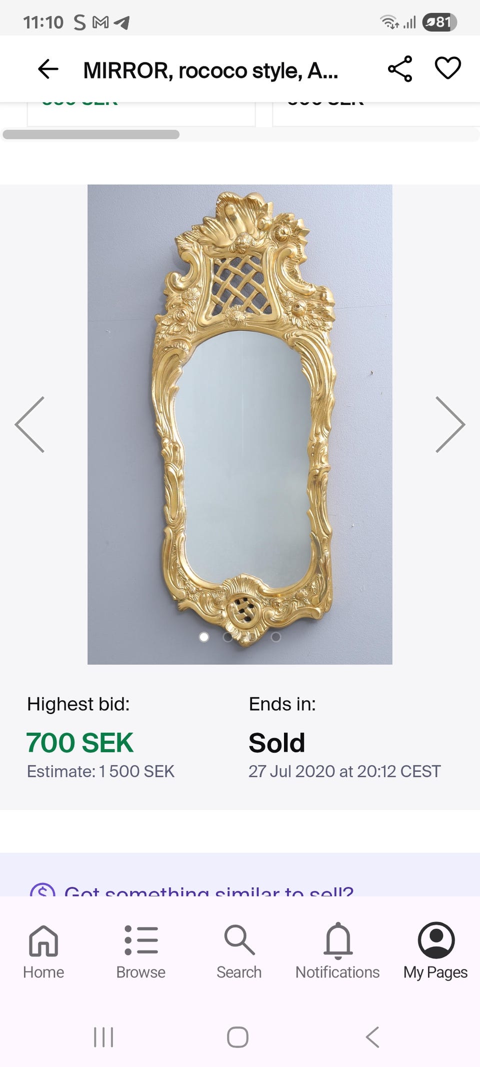 Galleribild