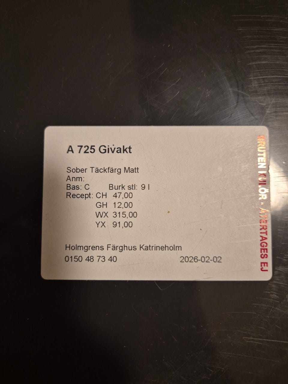 Galleribild