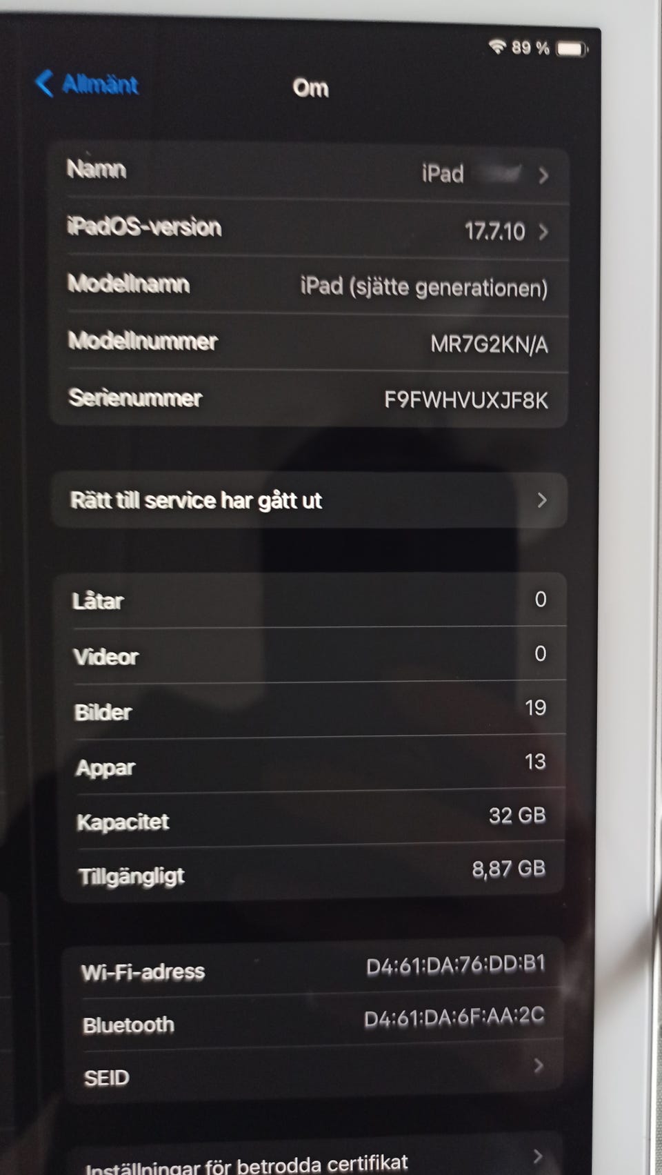 Galleribild