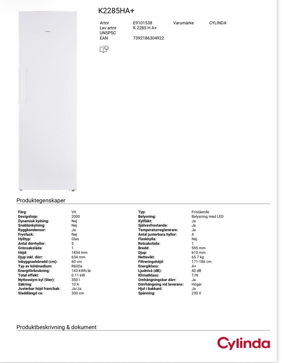 Galleribild