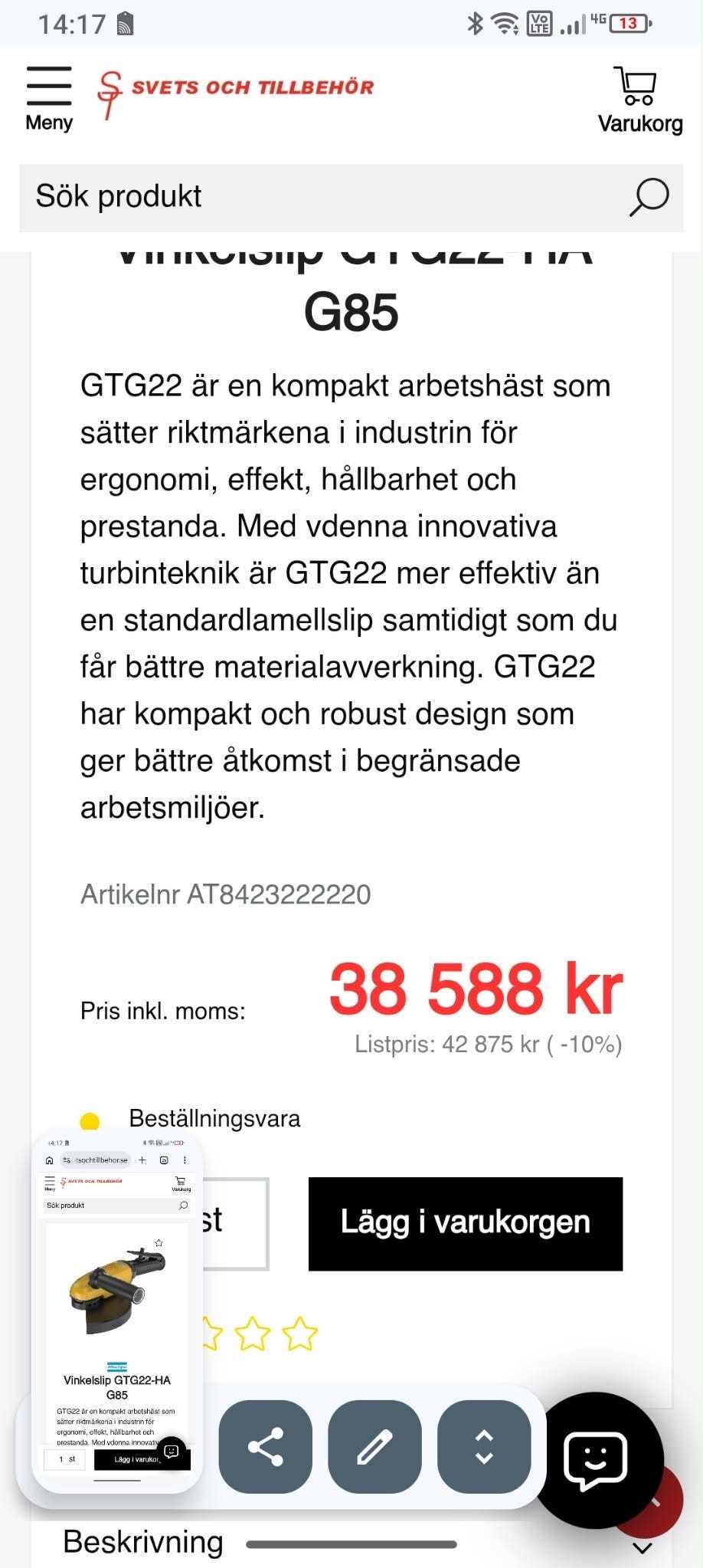 Galleribild
