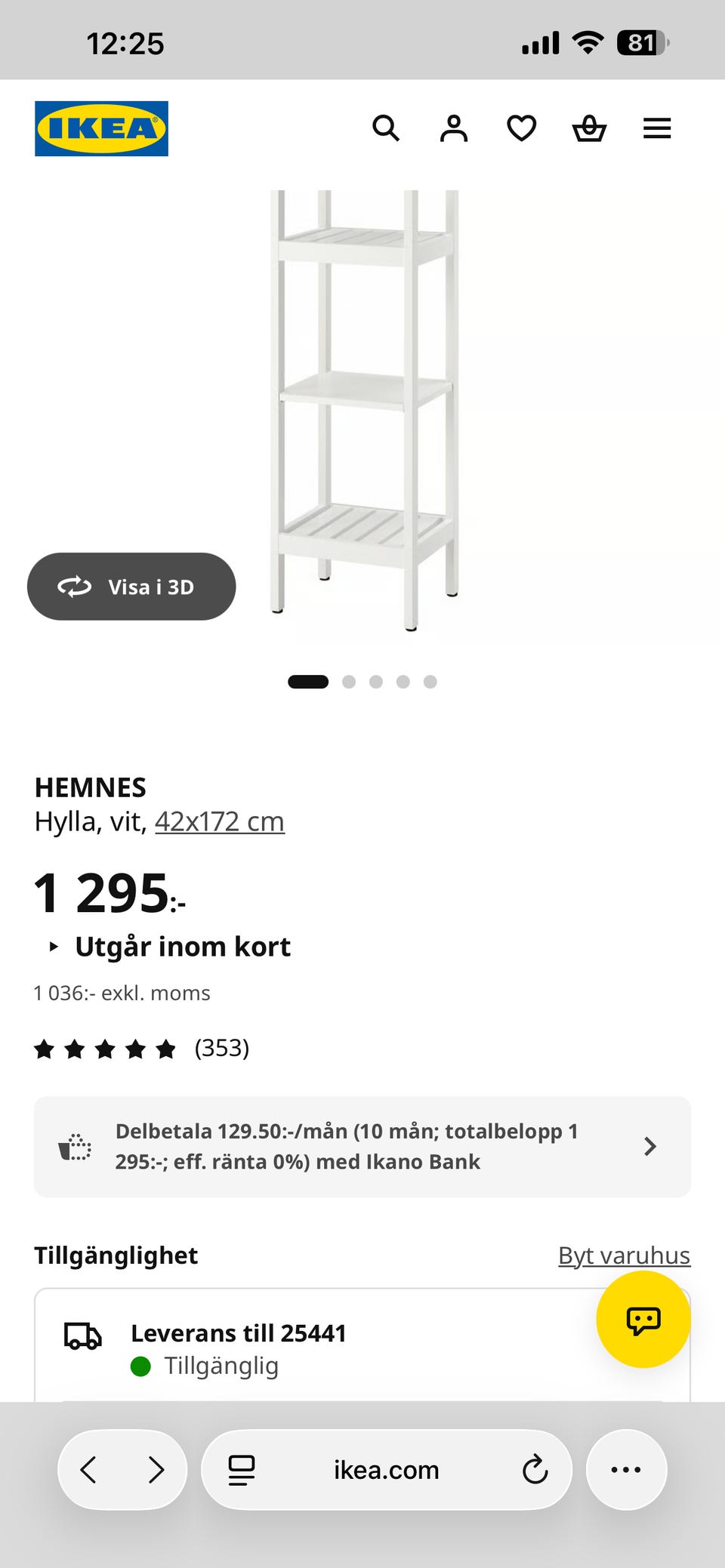 Galleribild
