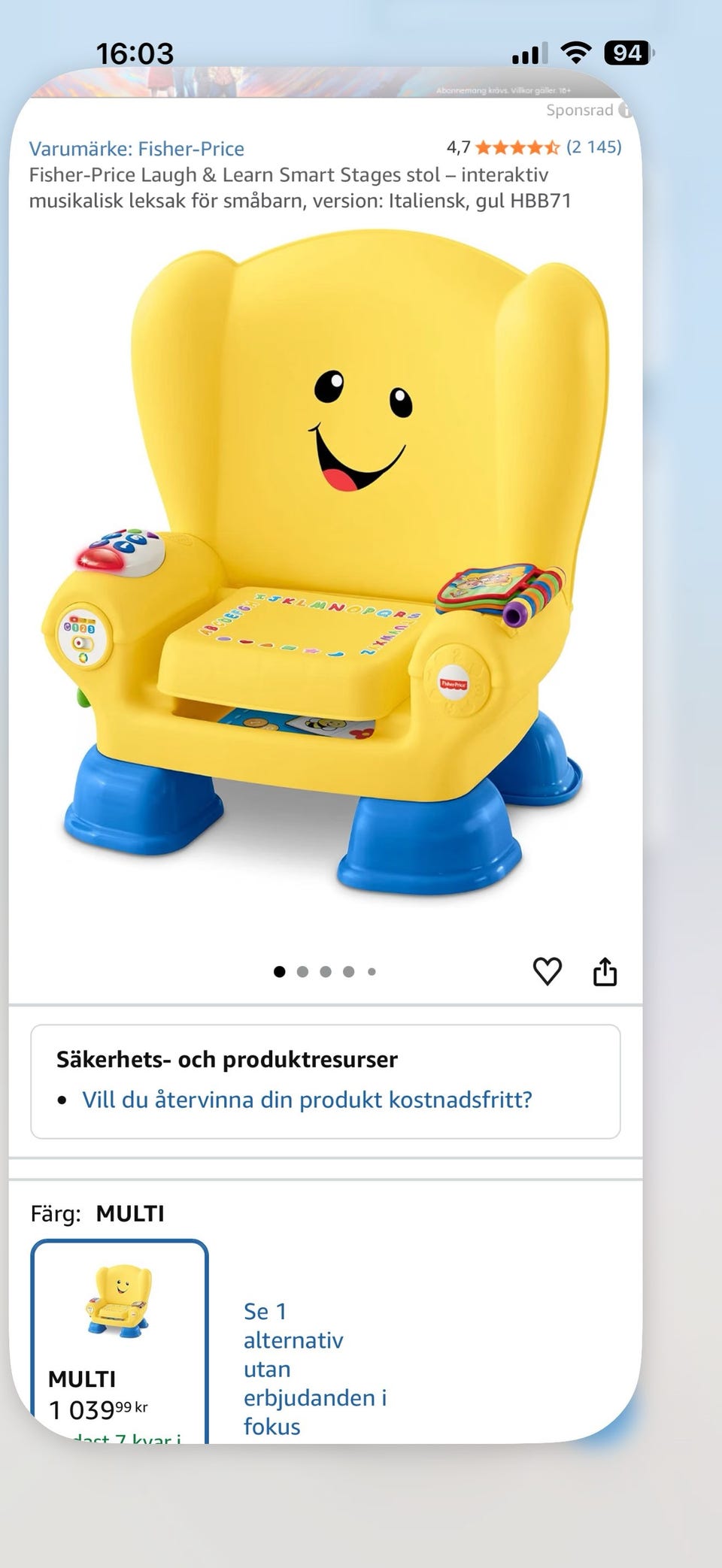 Galleribild