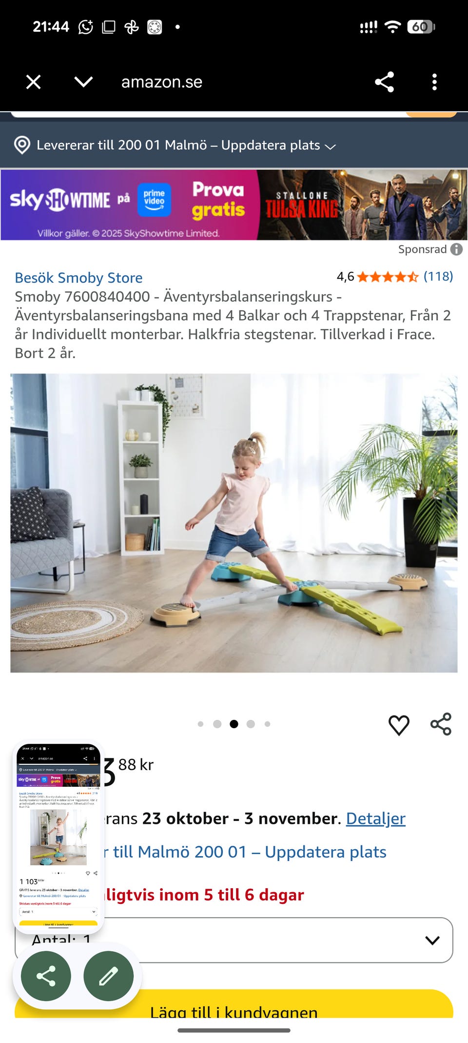 Galleribild