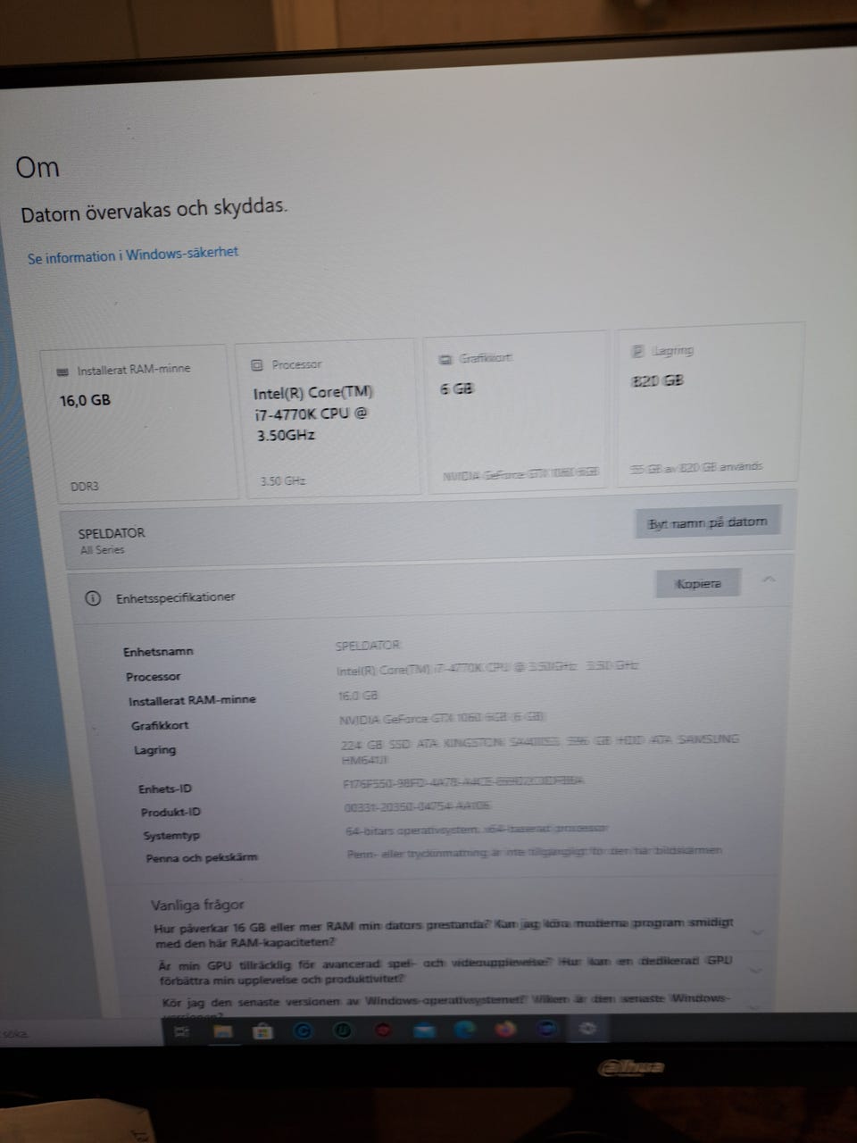 Galleribild