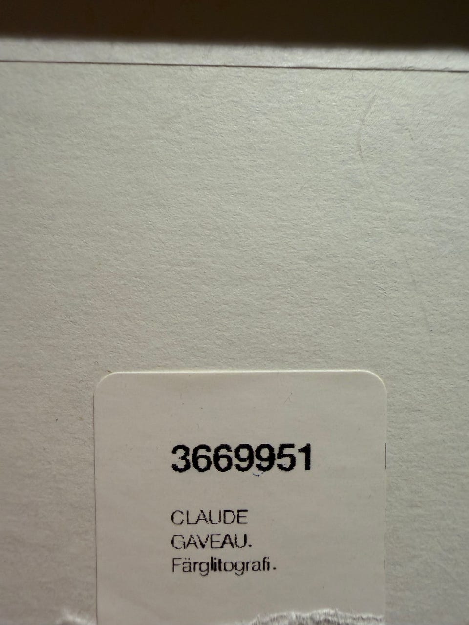 Galleribild