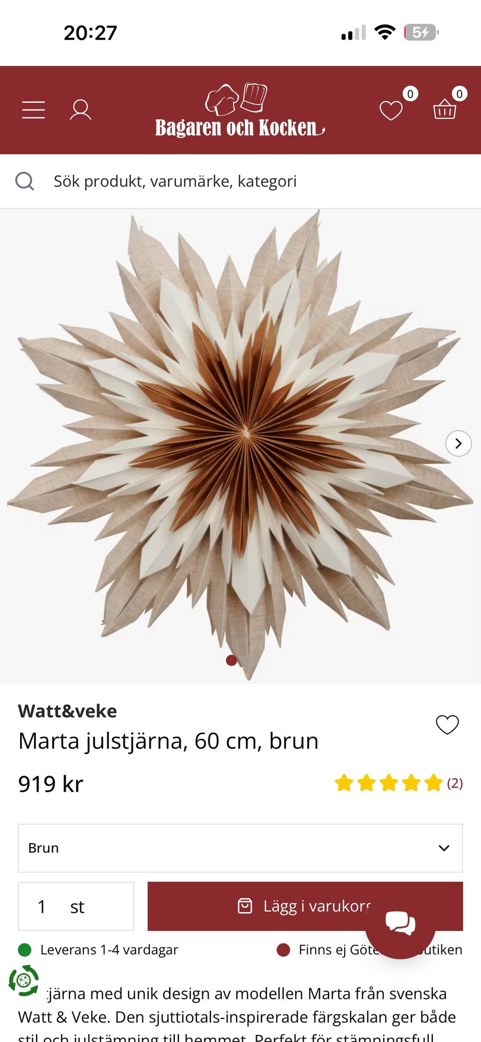 Galleribild
