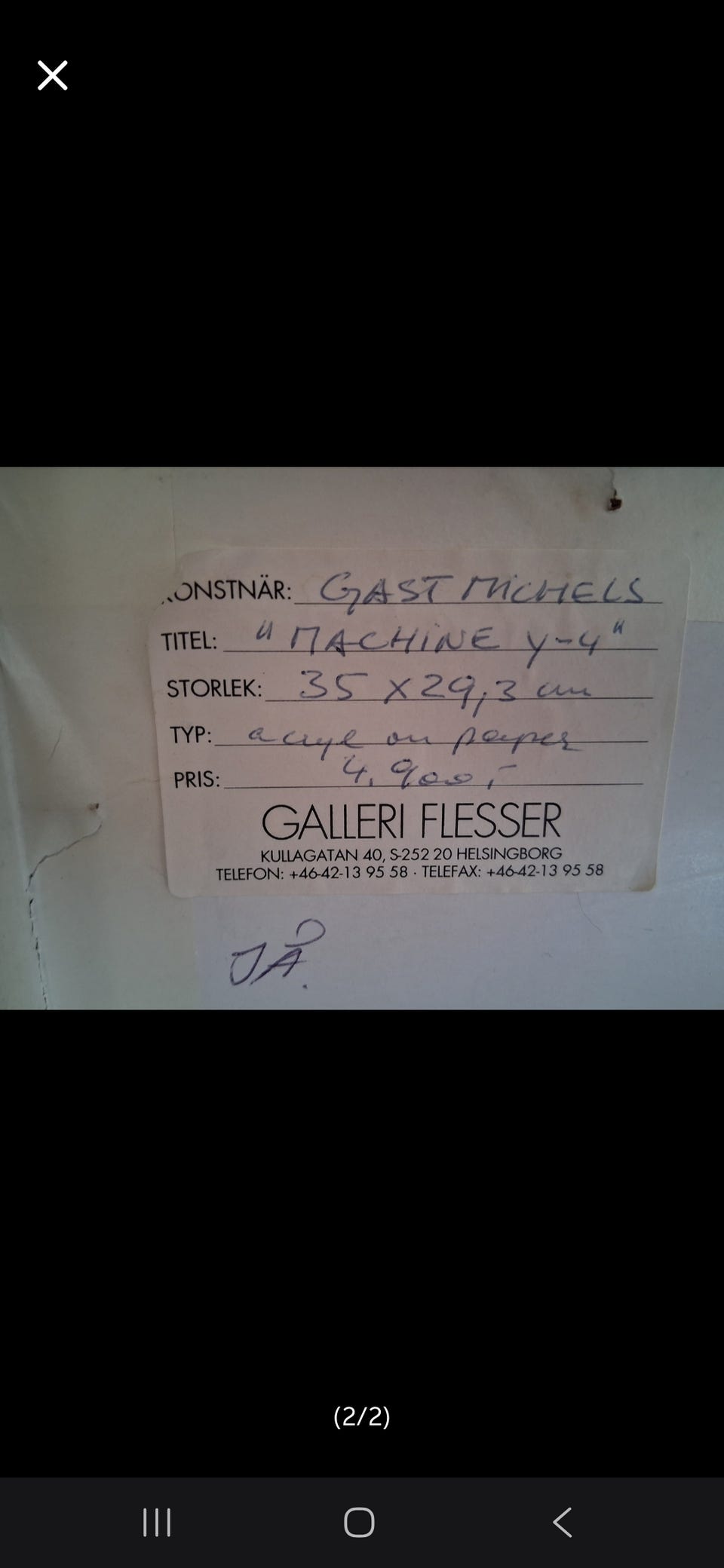 Galleribild