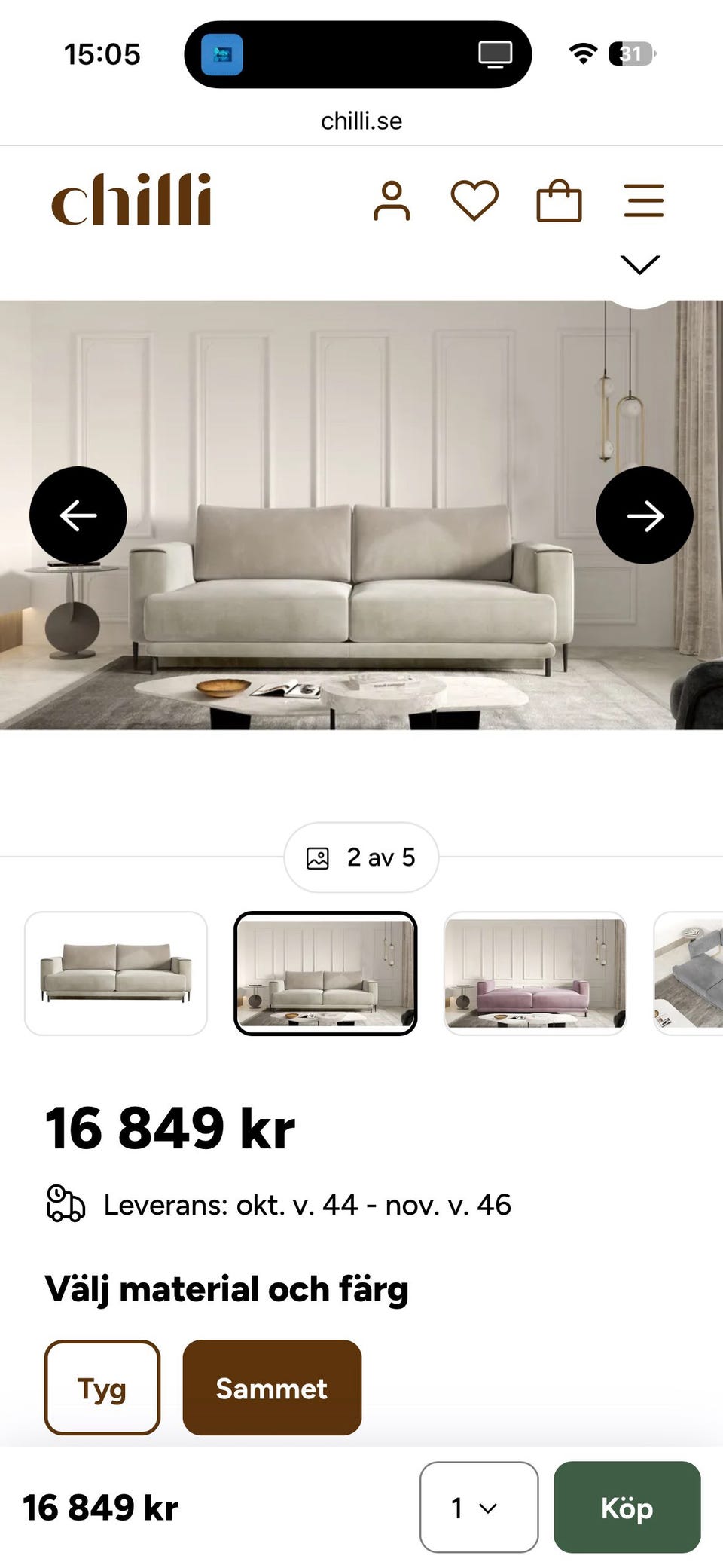Galleribild