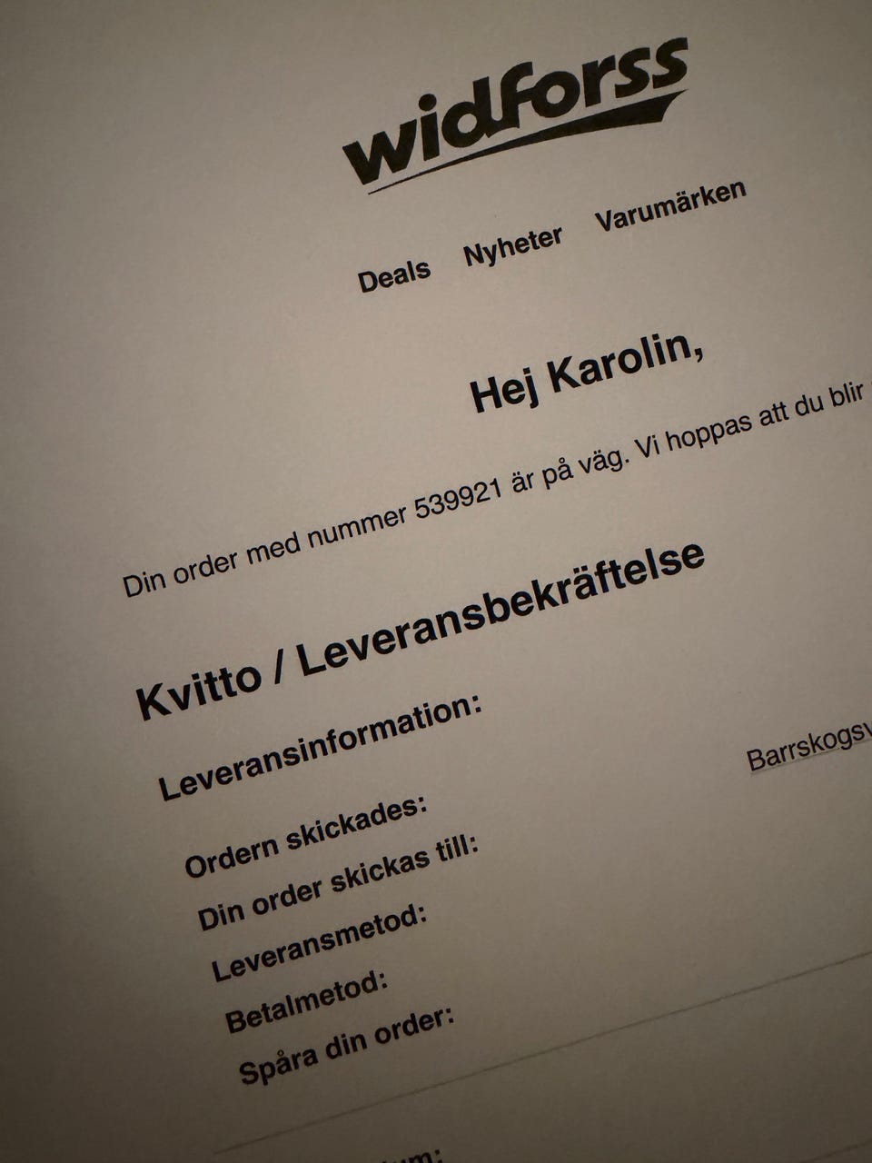 Galleribild