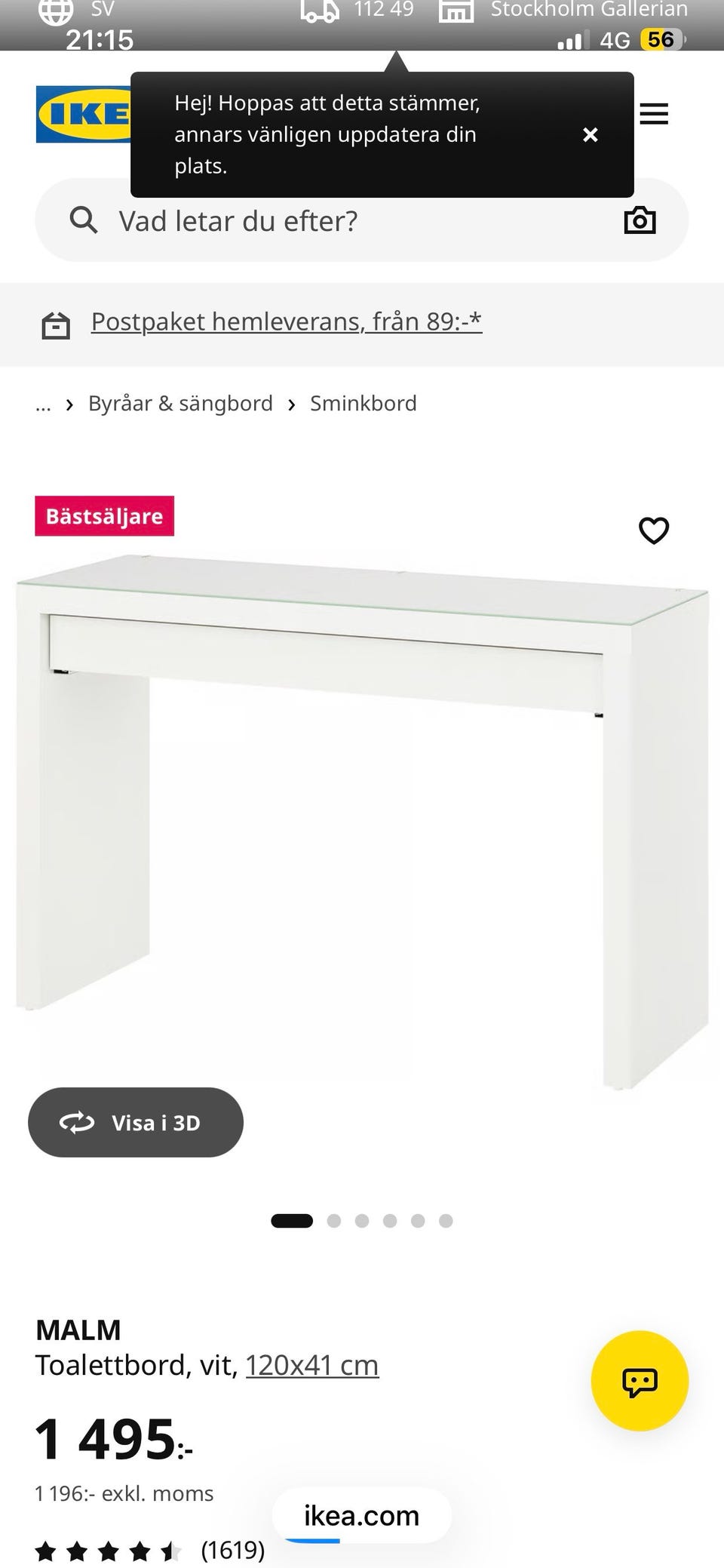 Galleribild