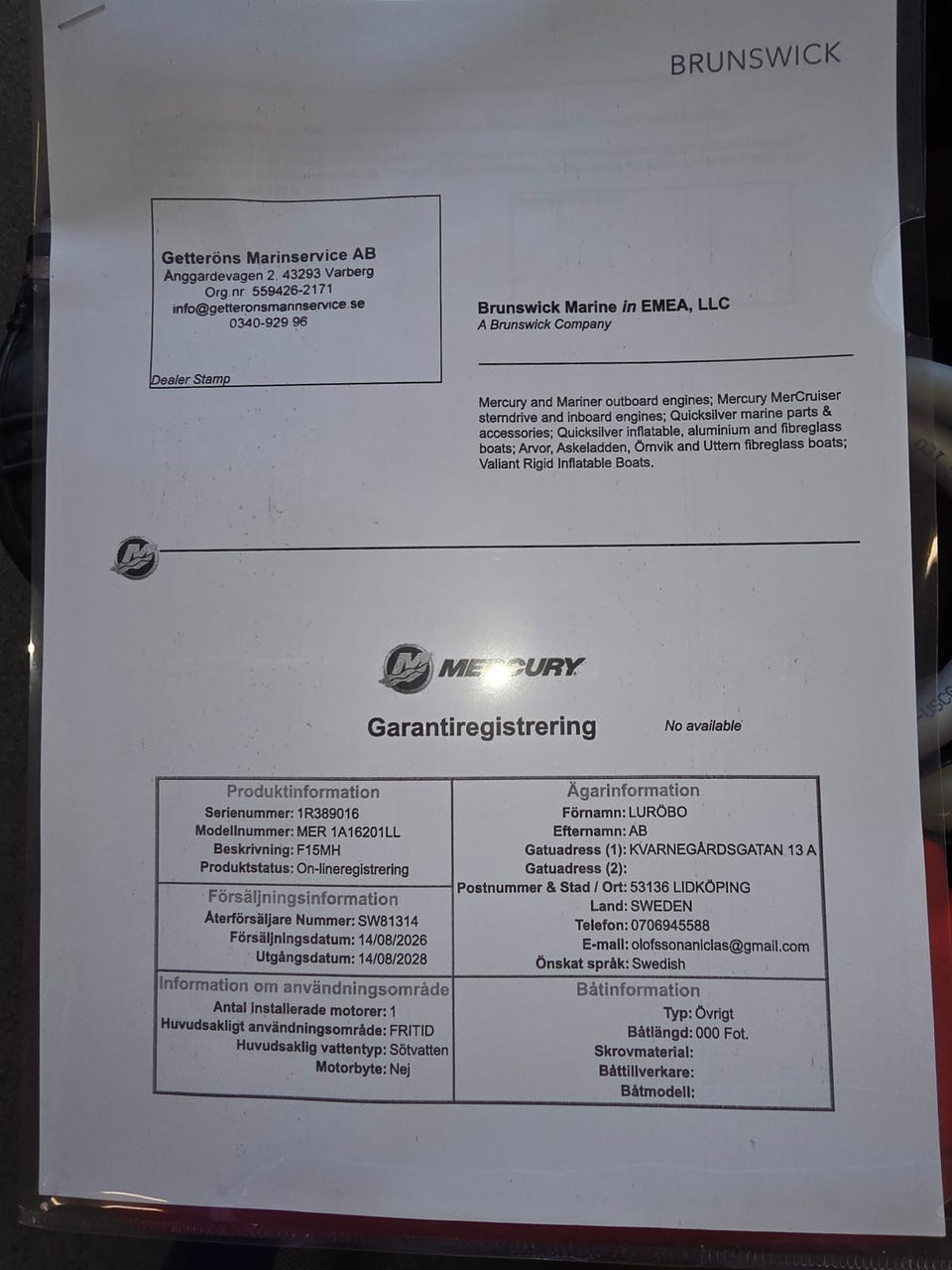 Galleribild