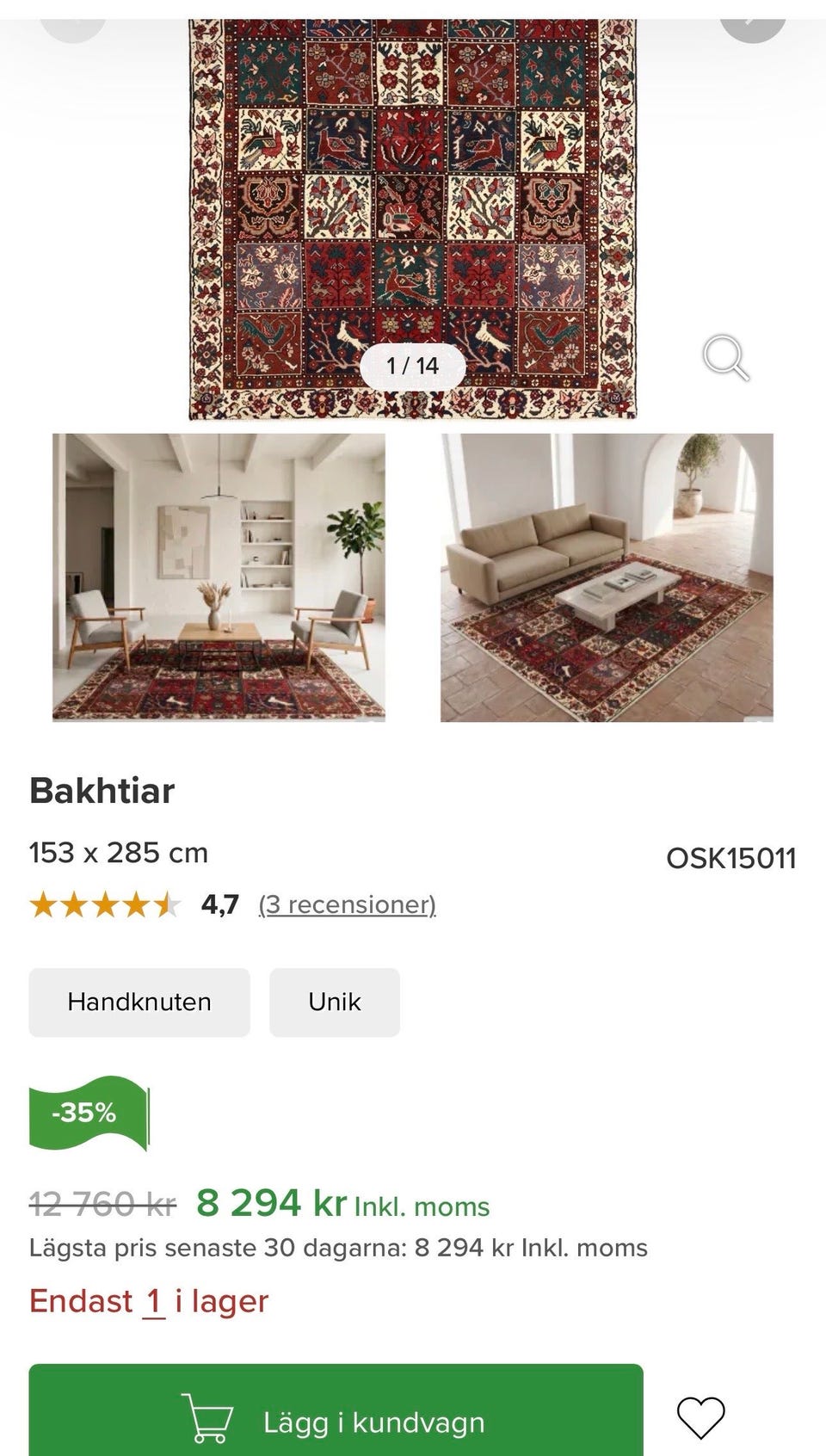 Galleribild