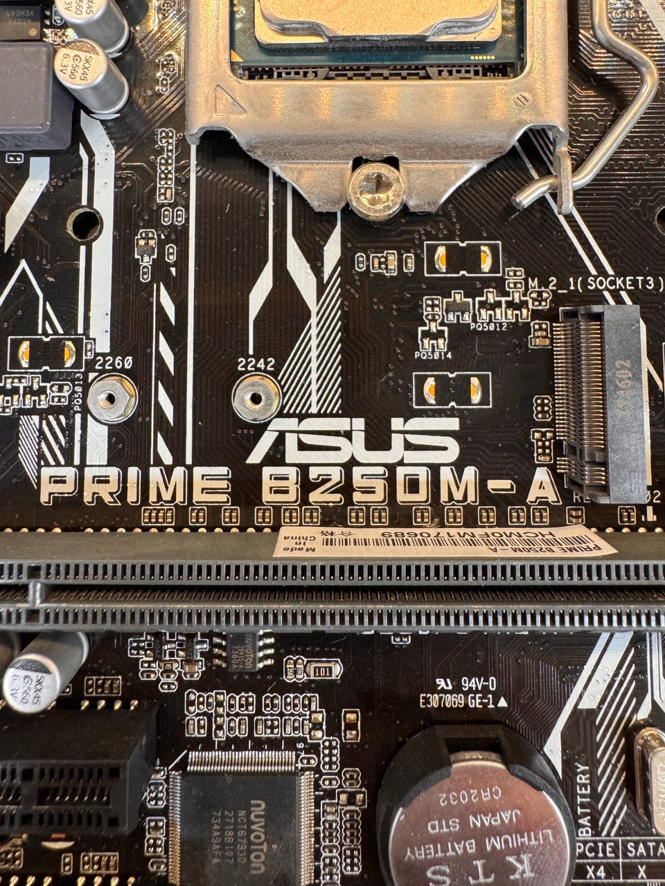 Asus Prime B250M-A, Intel Core i7-7700 | Blocket