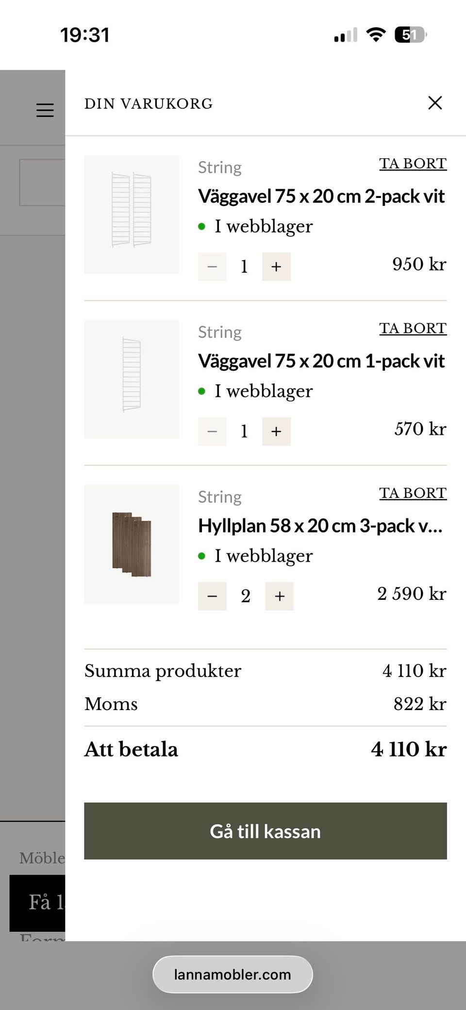 Galleribild