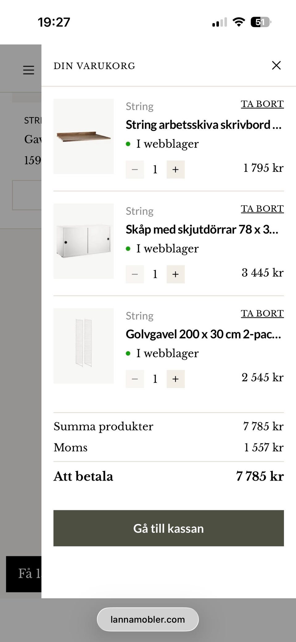 Galleribild