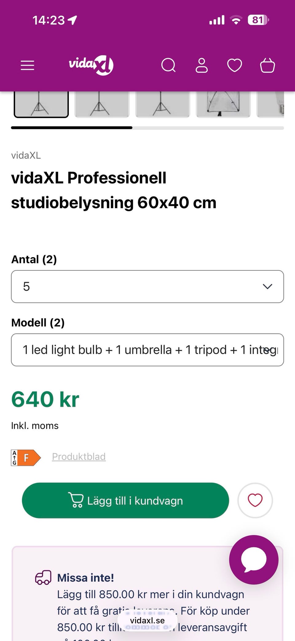 Galleribild