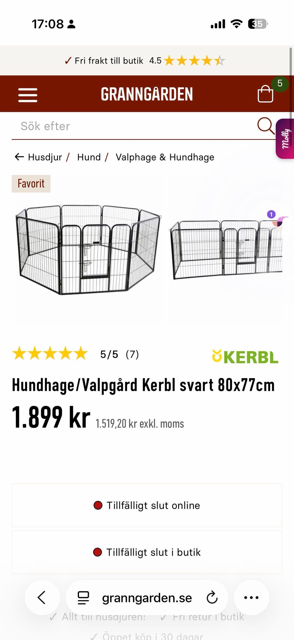 Galleribild