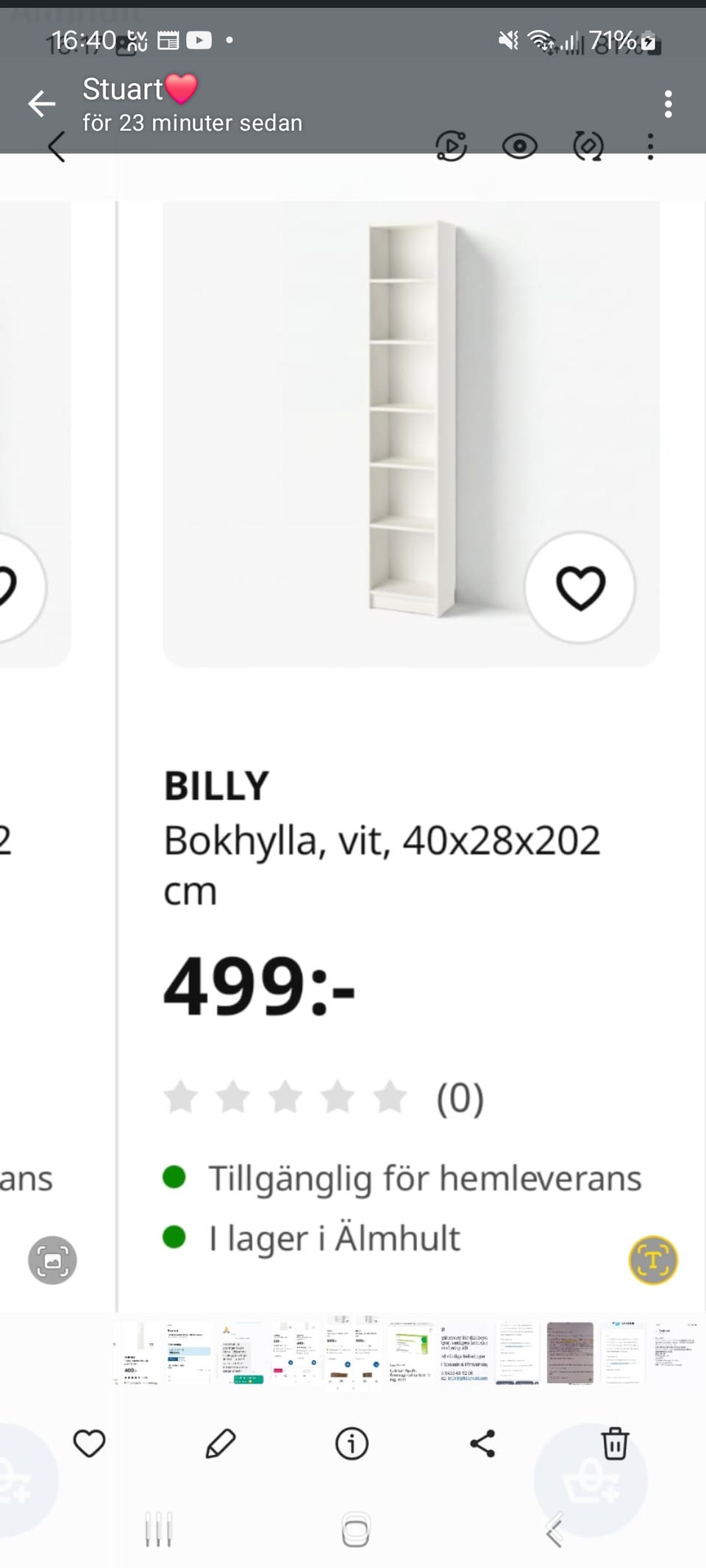 Galleribild