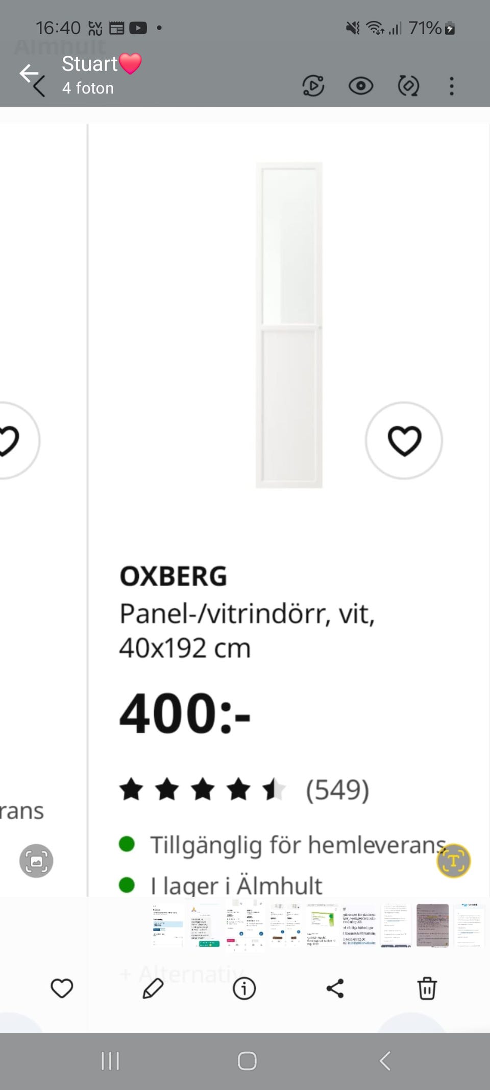 Galleribild
