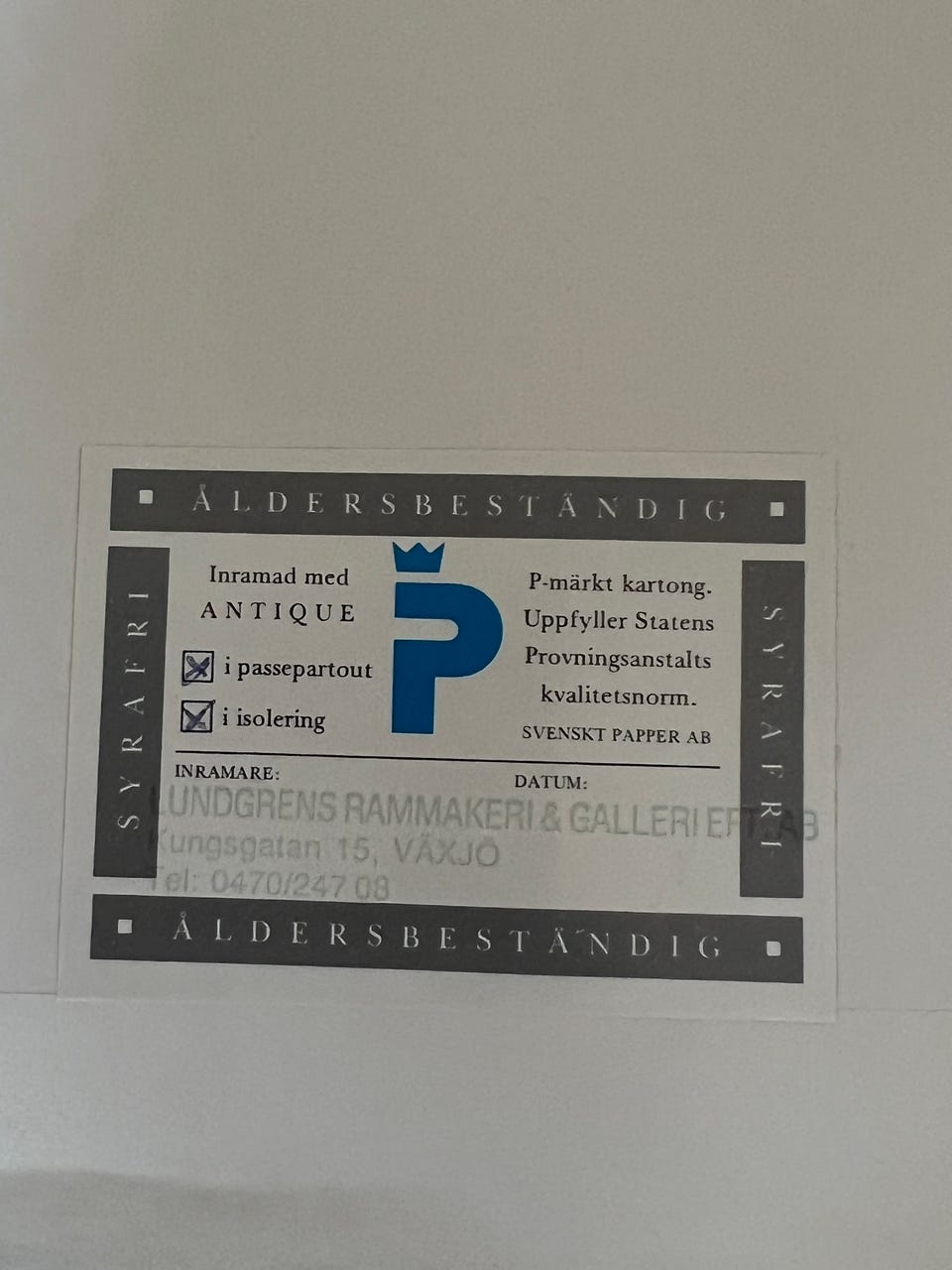 Galleribild