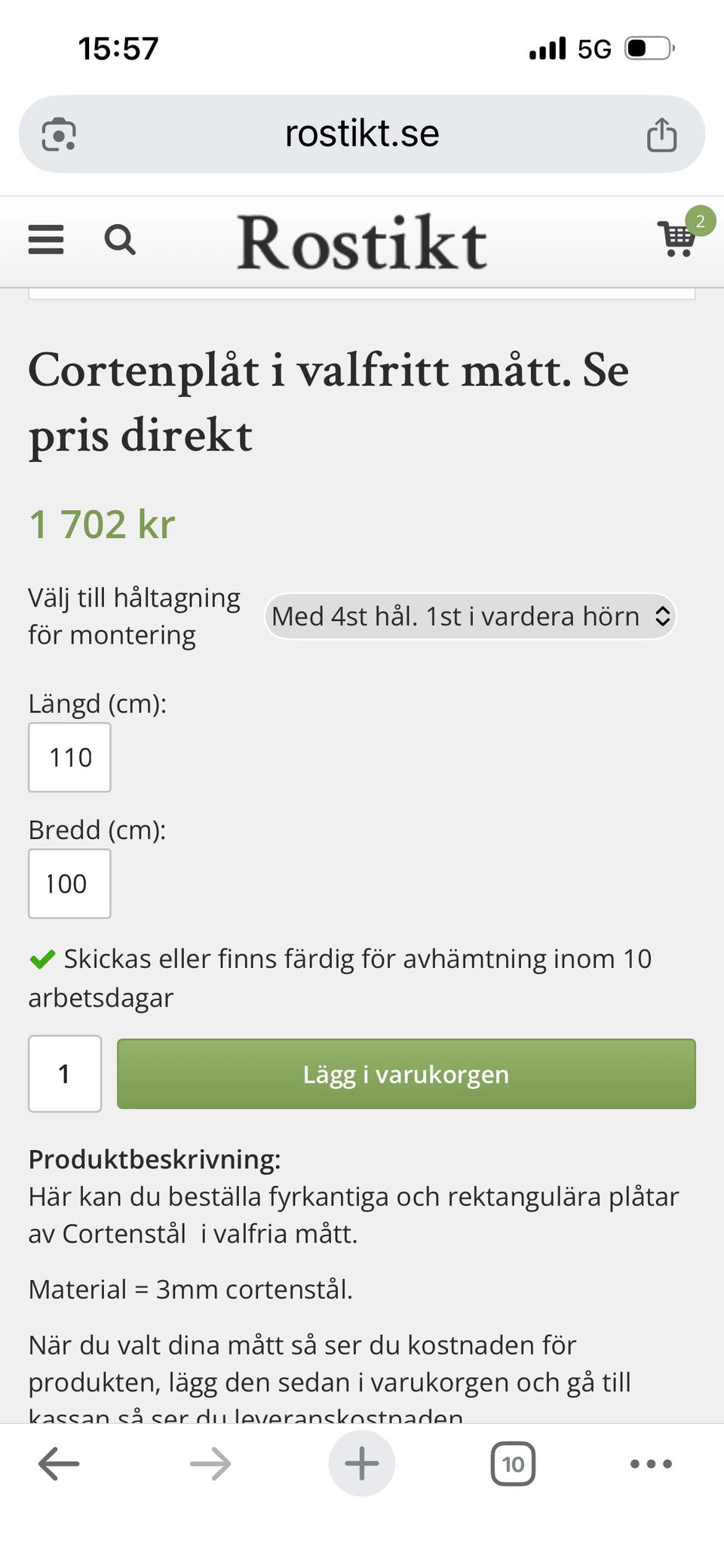 Galleribild