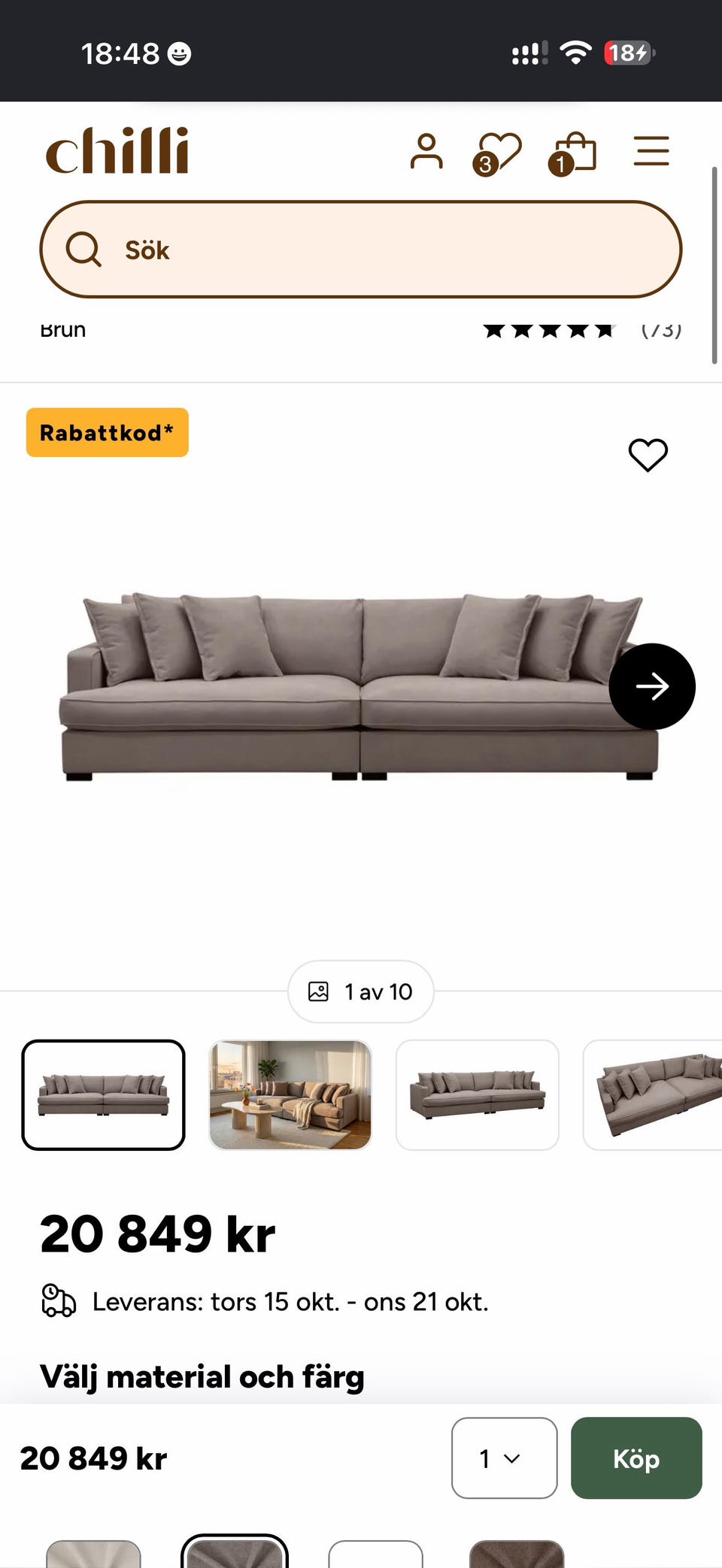 Galleribild