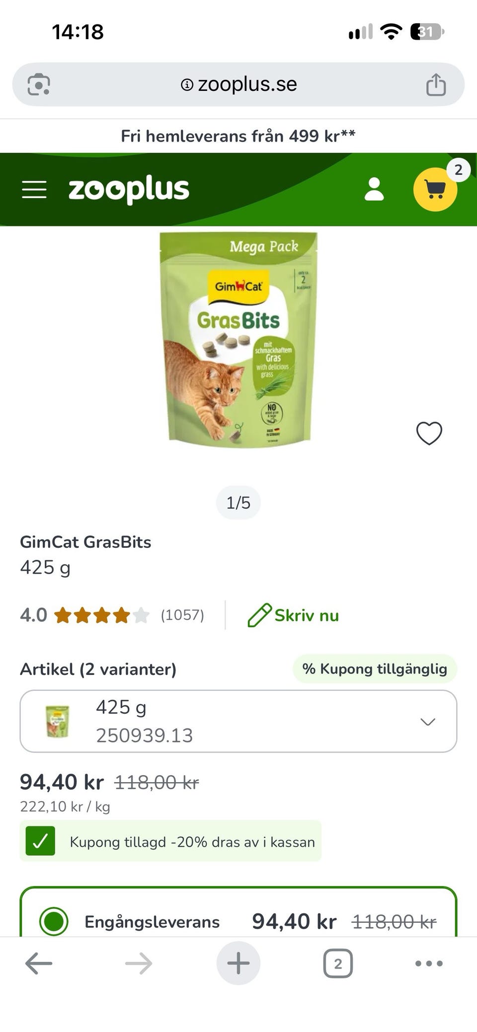 Galleribild
