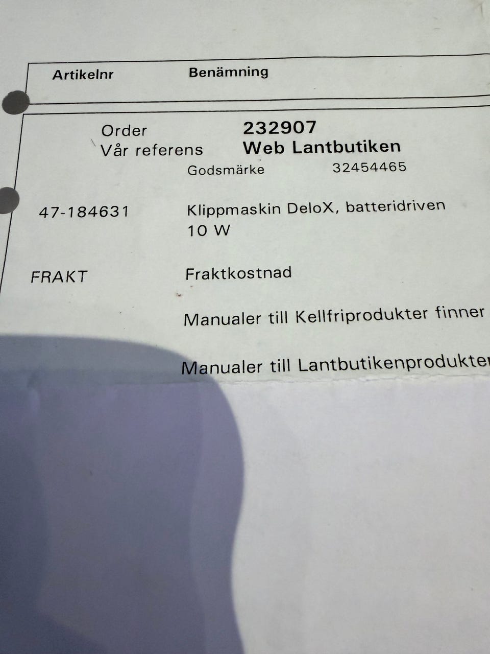 Galleribild