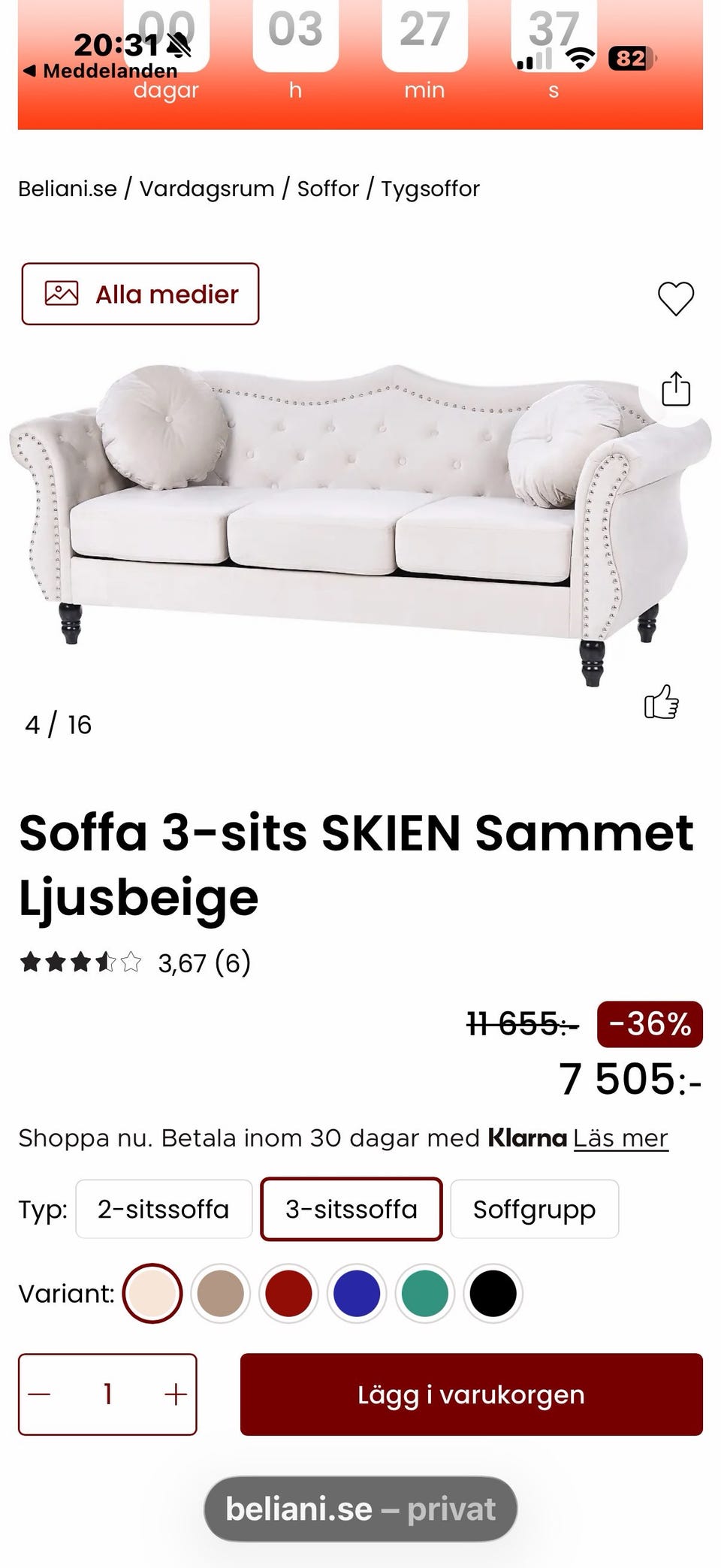 Galleribild