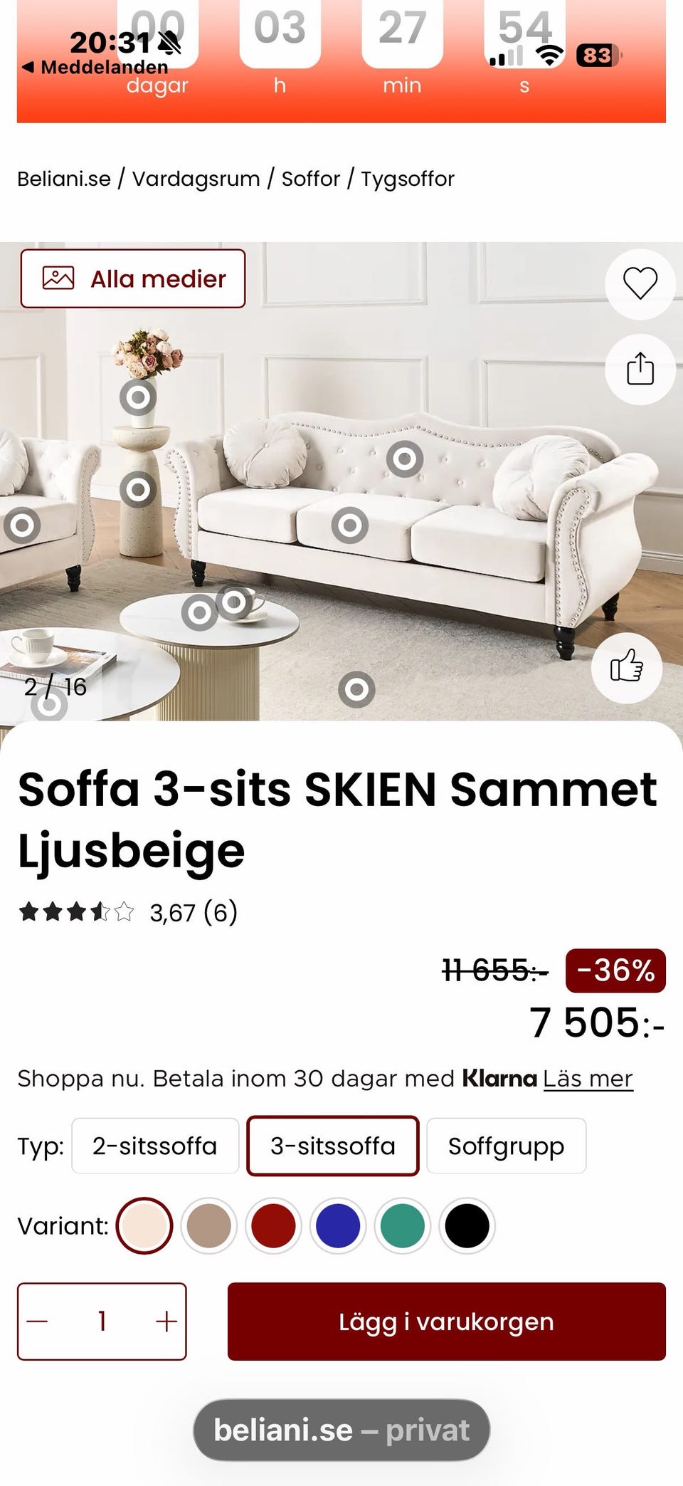Galleribild