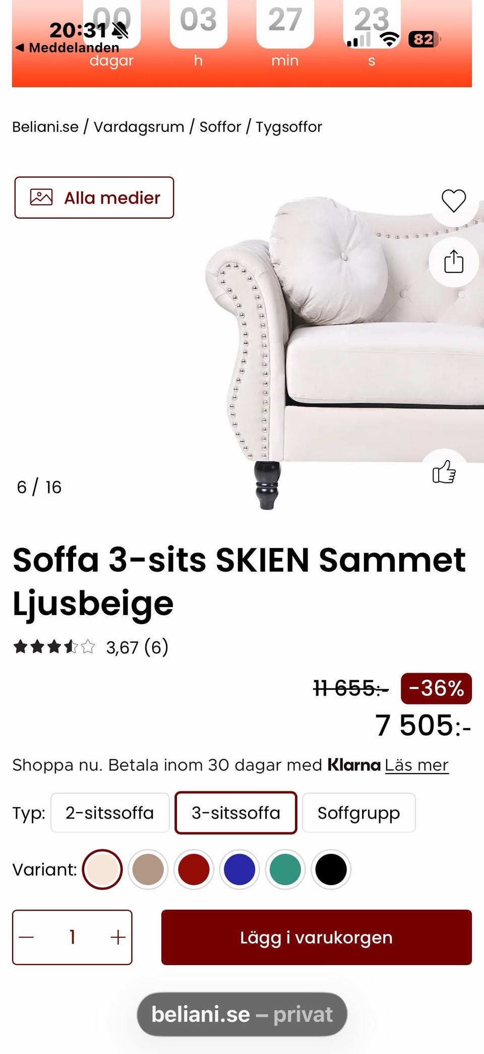 Galleribild