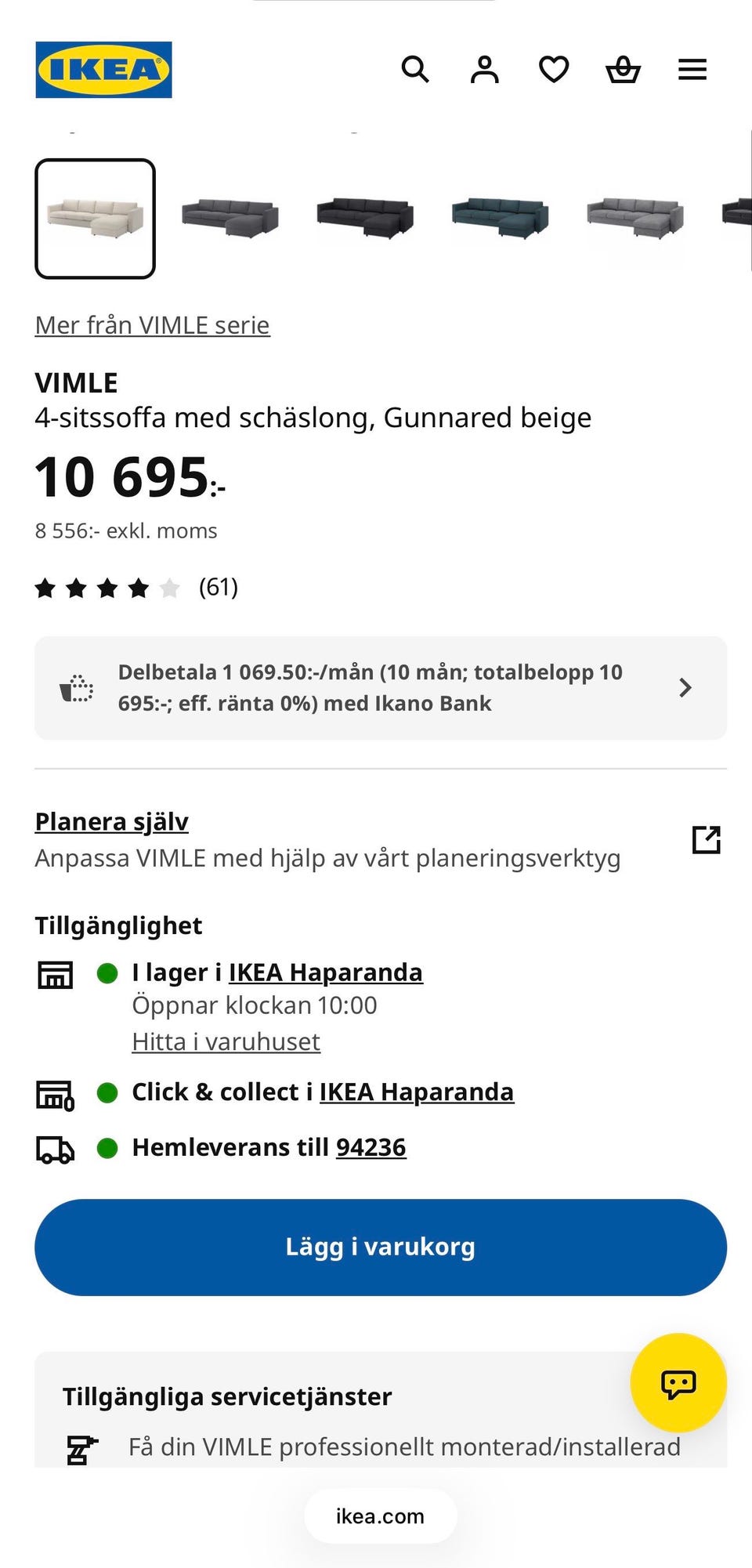 Galleribild