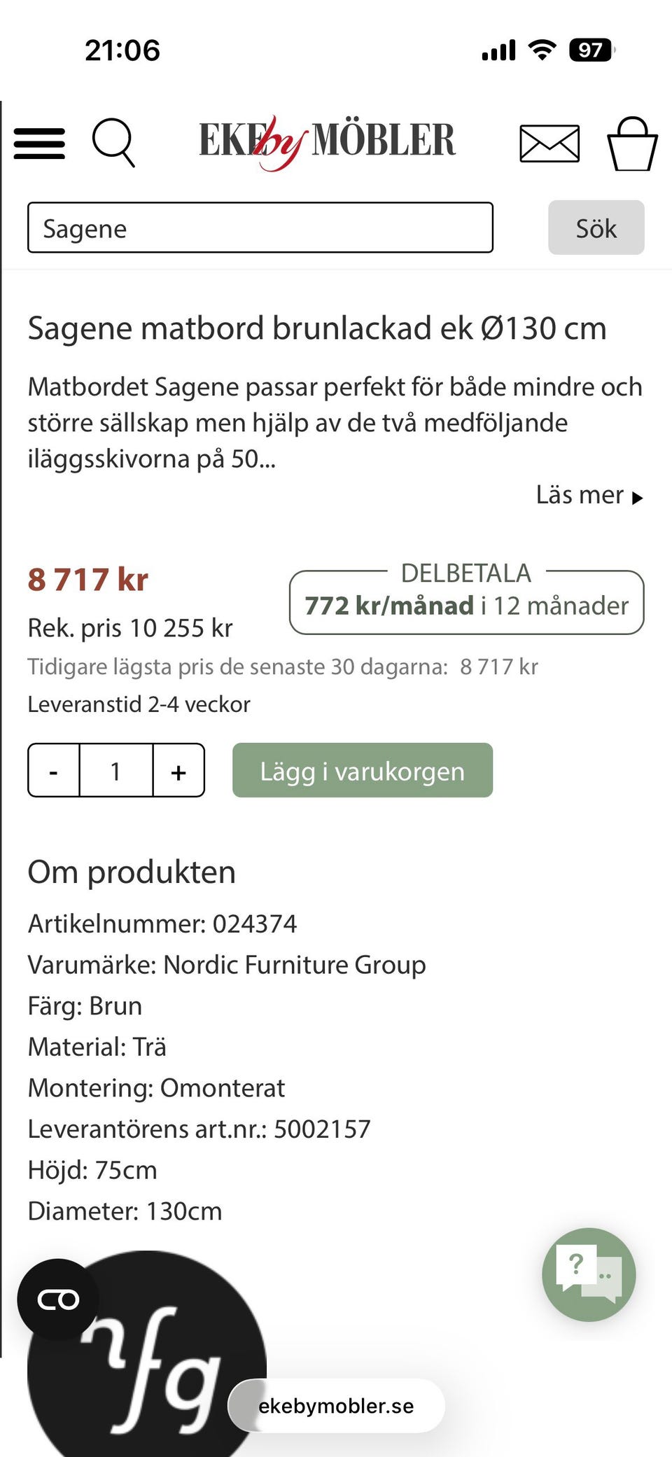 Galleribild