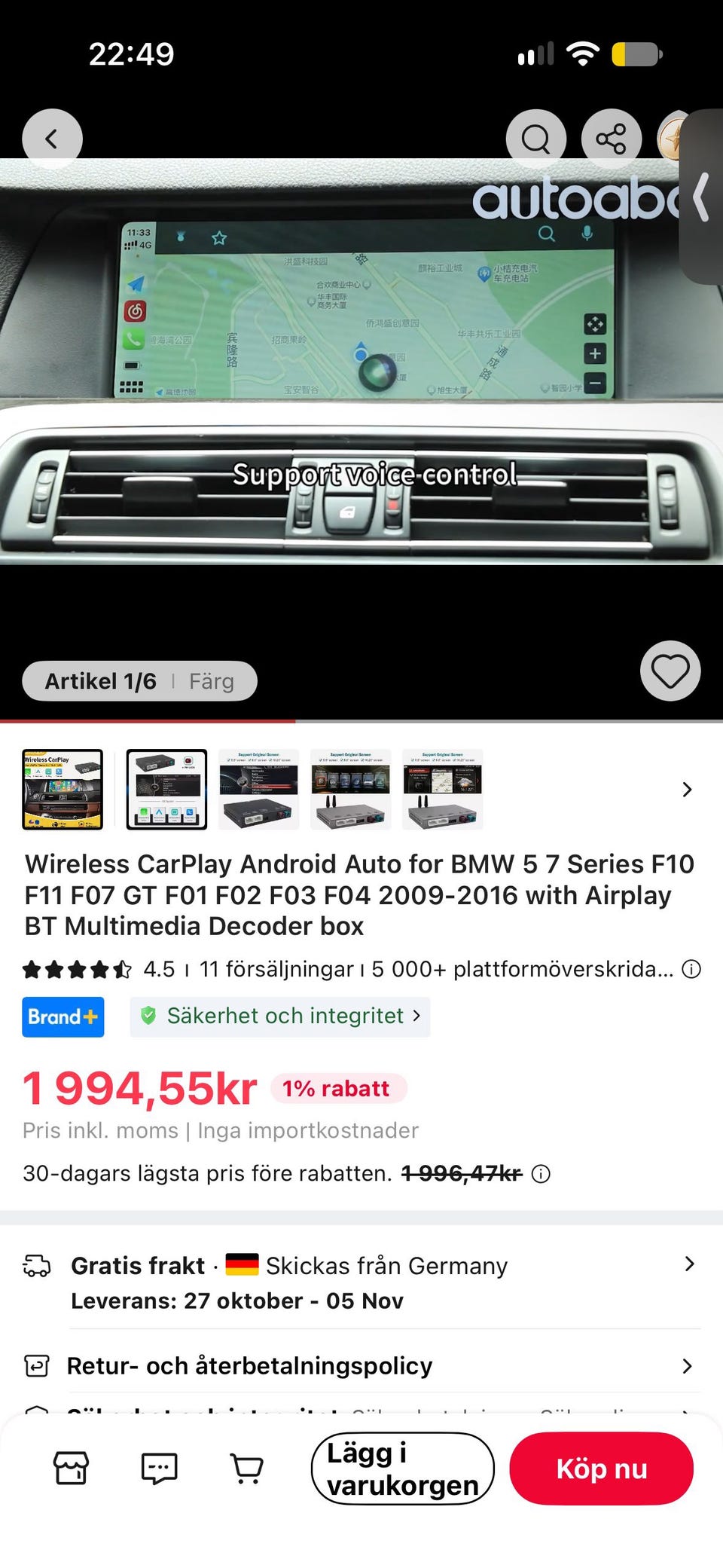 Galleribild