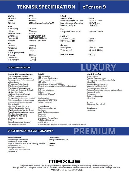 Maxus eTerron9 16 of 16